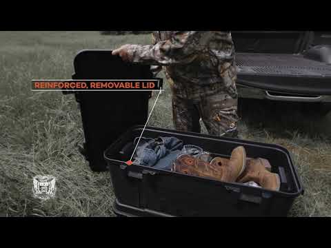 Skrzynia transportowa Plano Sportsman's Trunk Small 53 l - Blaze Orange
