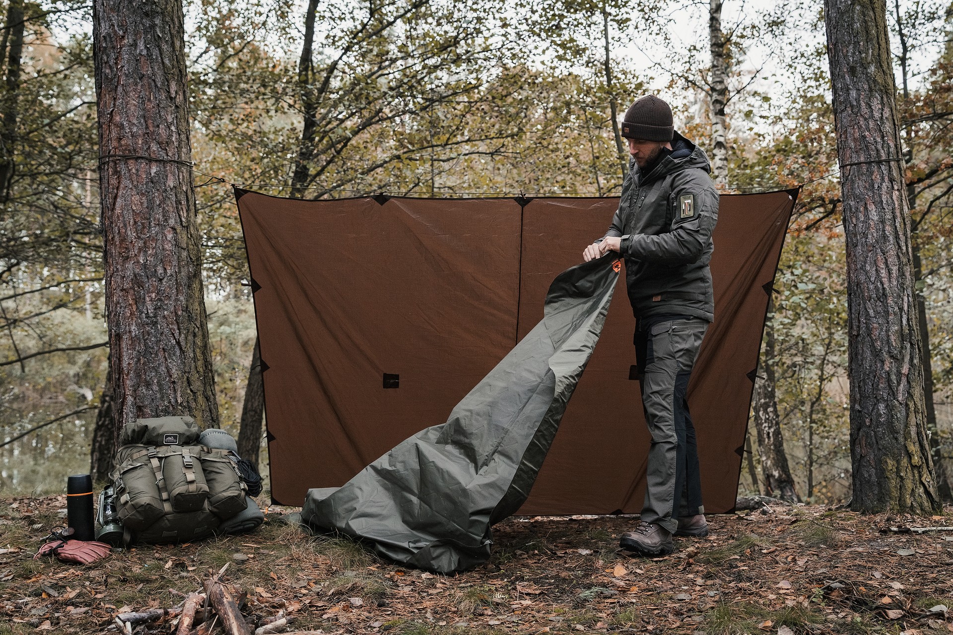 Одномісний матрац Badger Outdoor 188 x 58 см - Olive