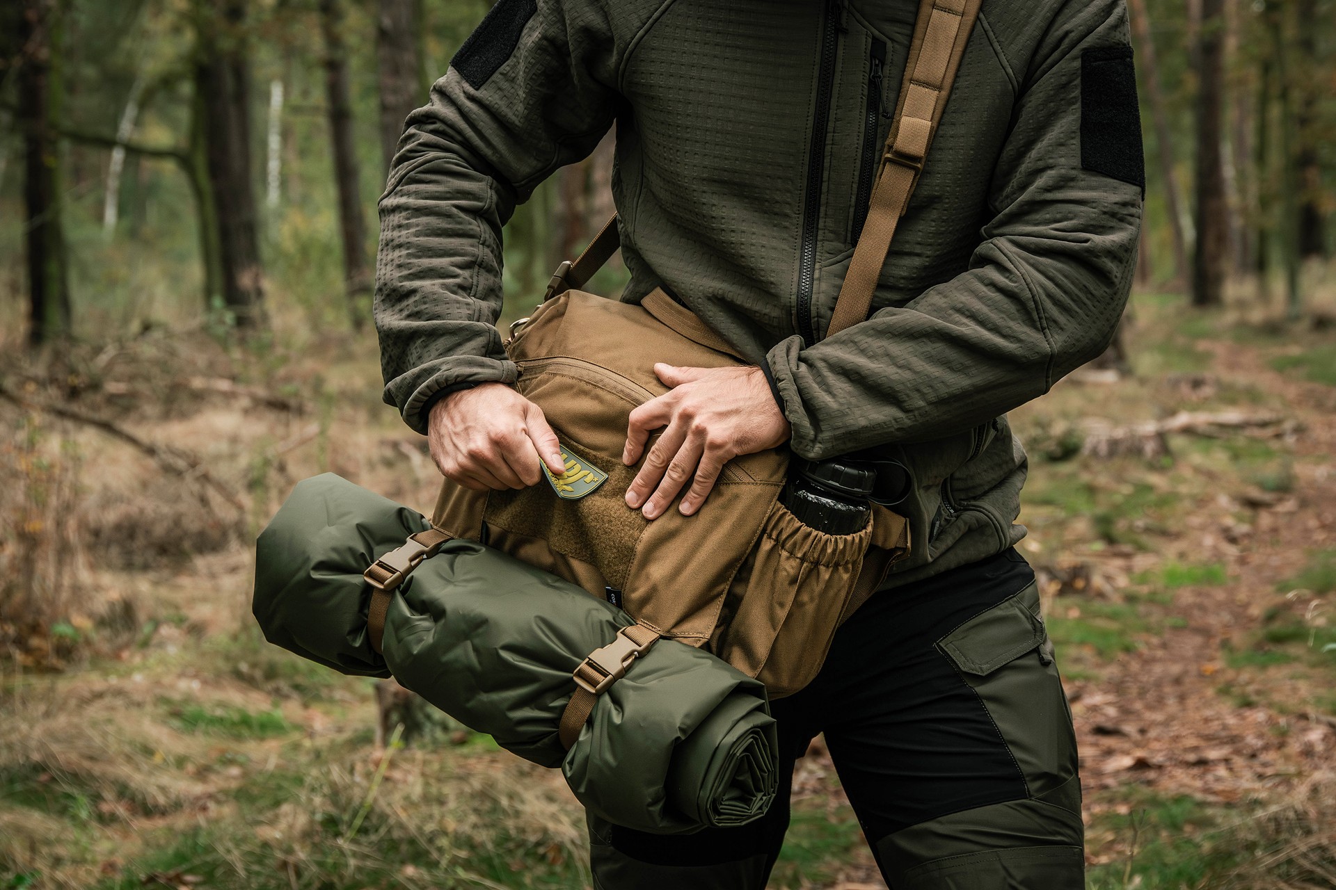 Одномісний матрац Badger Outdoor 188 x 58 см - Olive