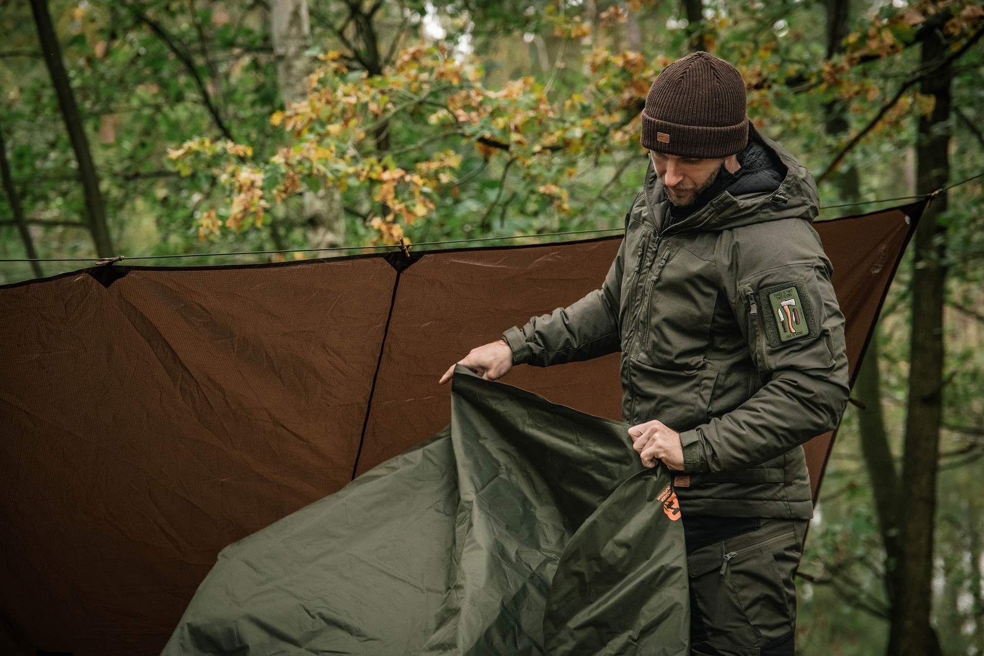 Одномісний матрац Badger Outdoor 188 x 58 см - Olive