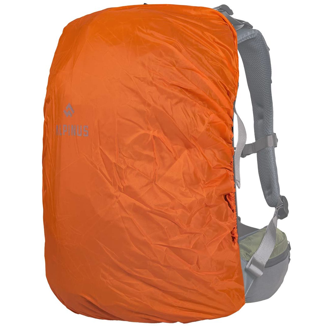 Pokrowiec na plecak Alpinus Rain Cover 30 l - Pomarańczowy