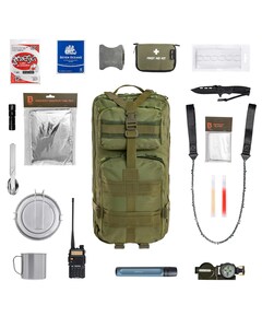 Plecak ewakuacyjny Badger Outdoor Recon 40 l Olive Large - z wyposażeniem Plecak ewakuacyjny Badger Outdoor Recon 40 l Olive Large - z wyposażeniem