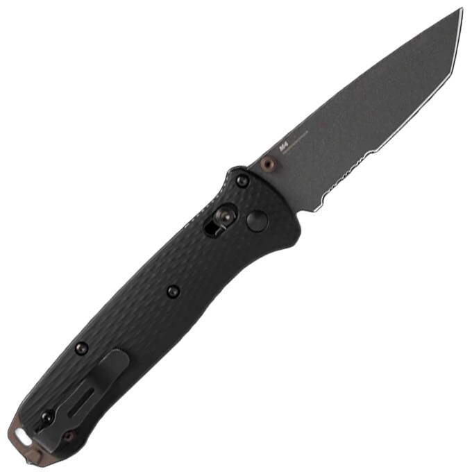 Benchmade Bailout CPM-M4 Folding Knife - Black Aluminum