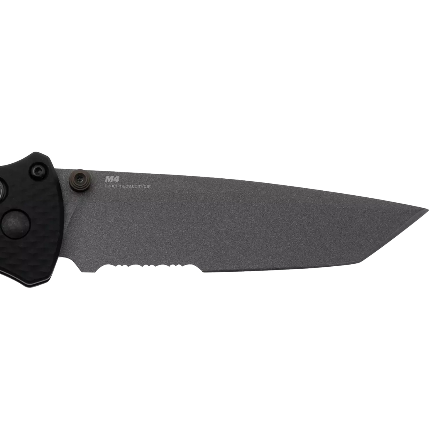 Benchmade Bailout CPM-M4 Folding Knife - Black Aluminum