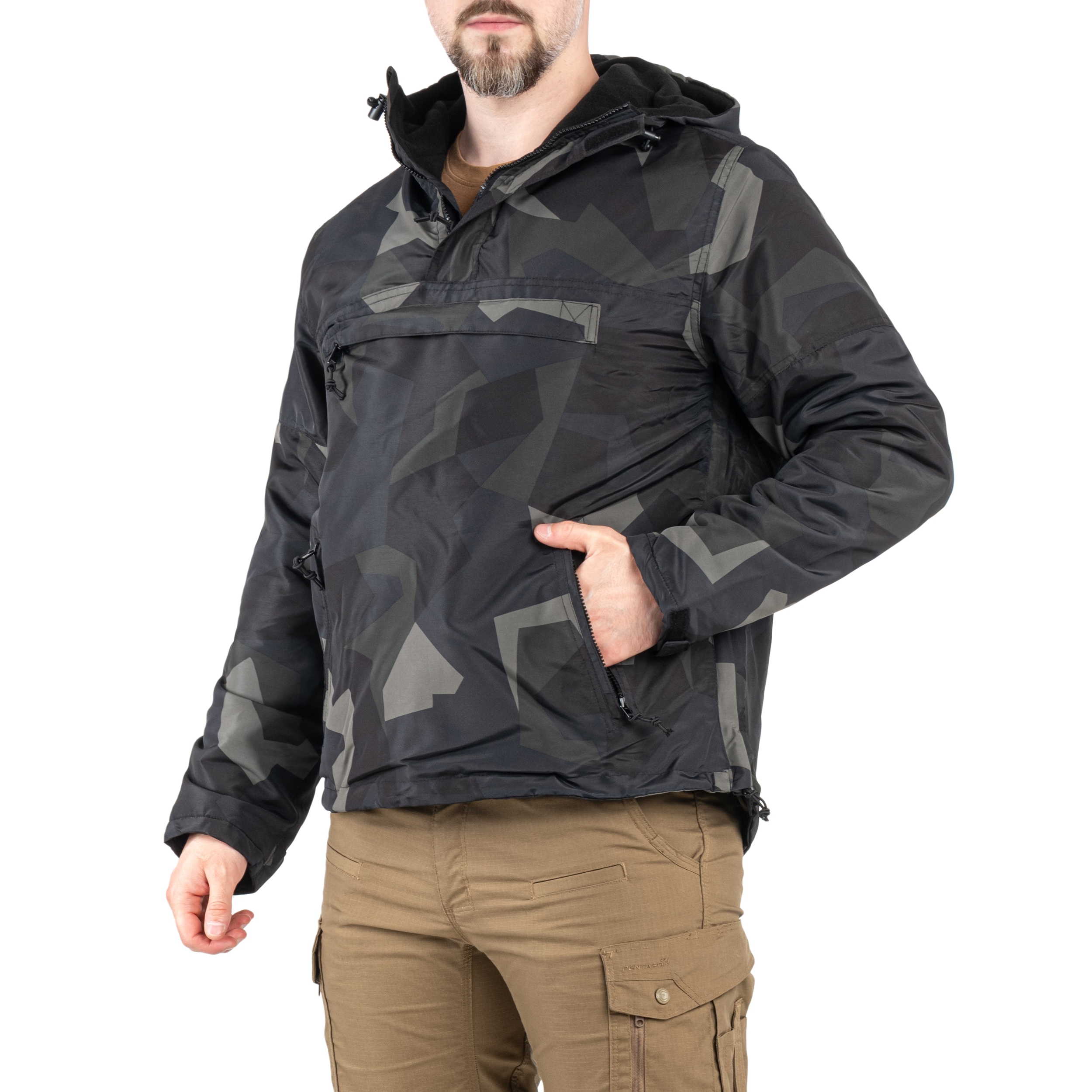Куртка Brandit Windbreaker - Dark Camo M90