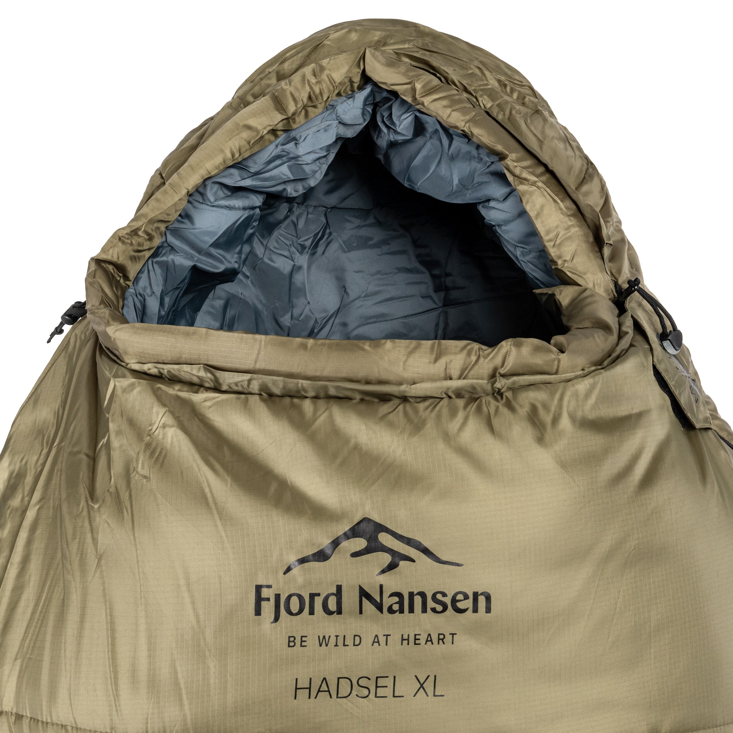 Śpiwór Fjord Nansen Hadsel XL Olive Drab 1900 g - lewy