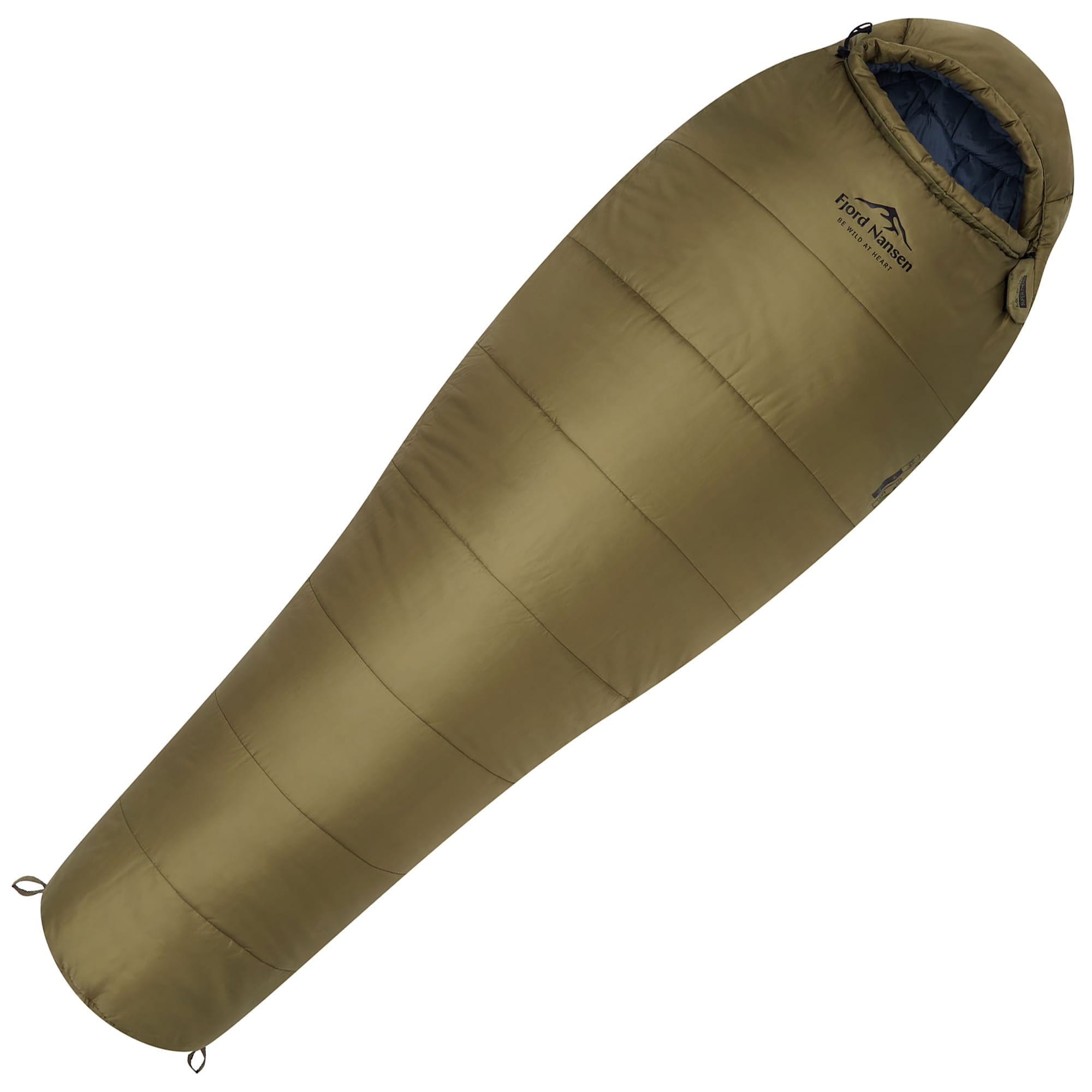 Śpiwór Fjord Nansen Hadsel MID Olive Drab 1700 g - lewy
