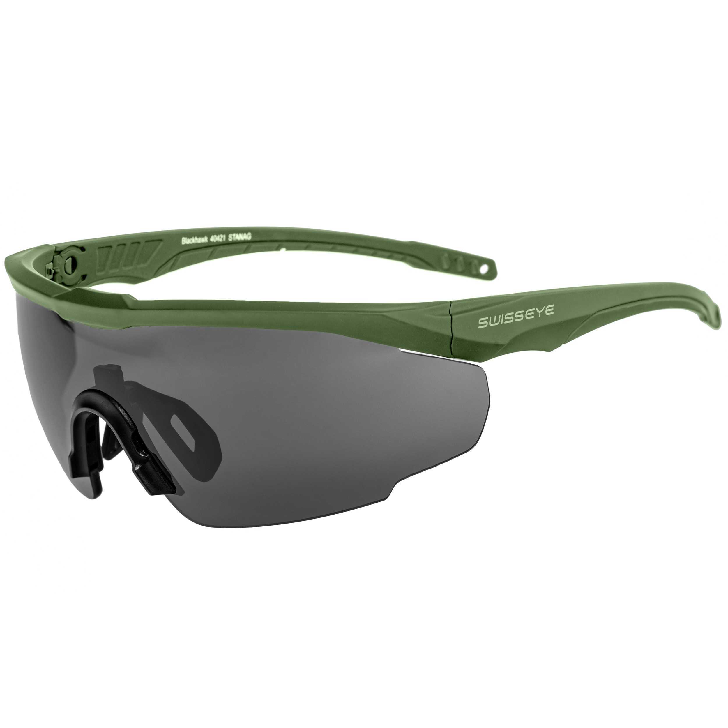 Okulary taktyczne Swiss Eye Blackhawk - Olive