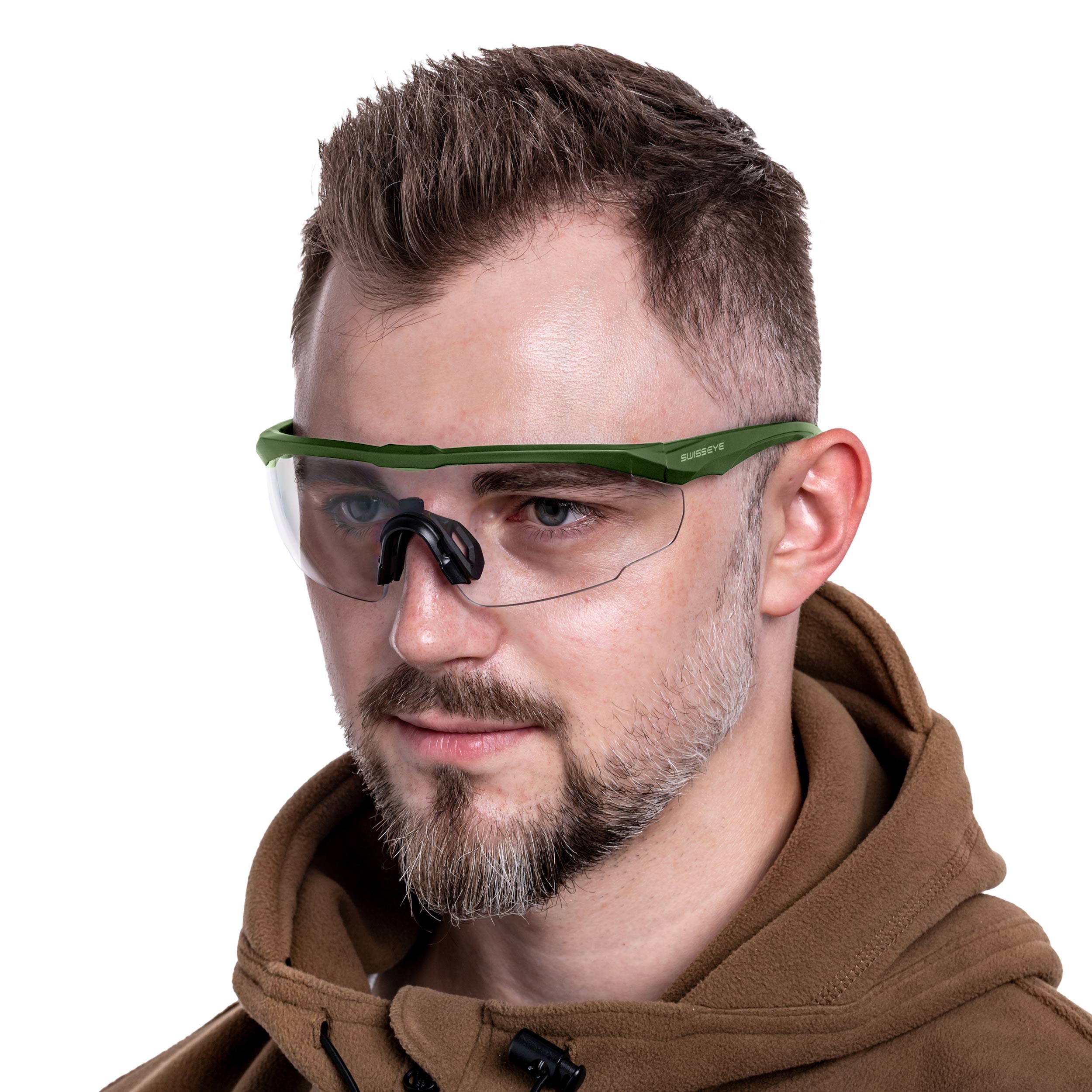 Okulary taktyczne Swiss Eye Blackhawk - Olive