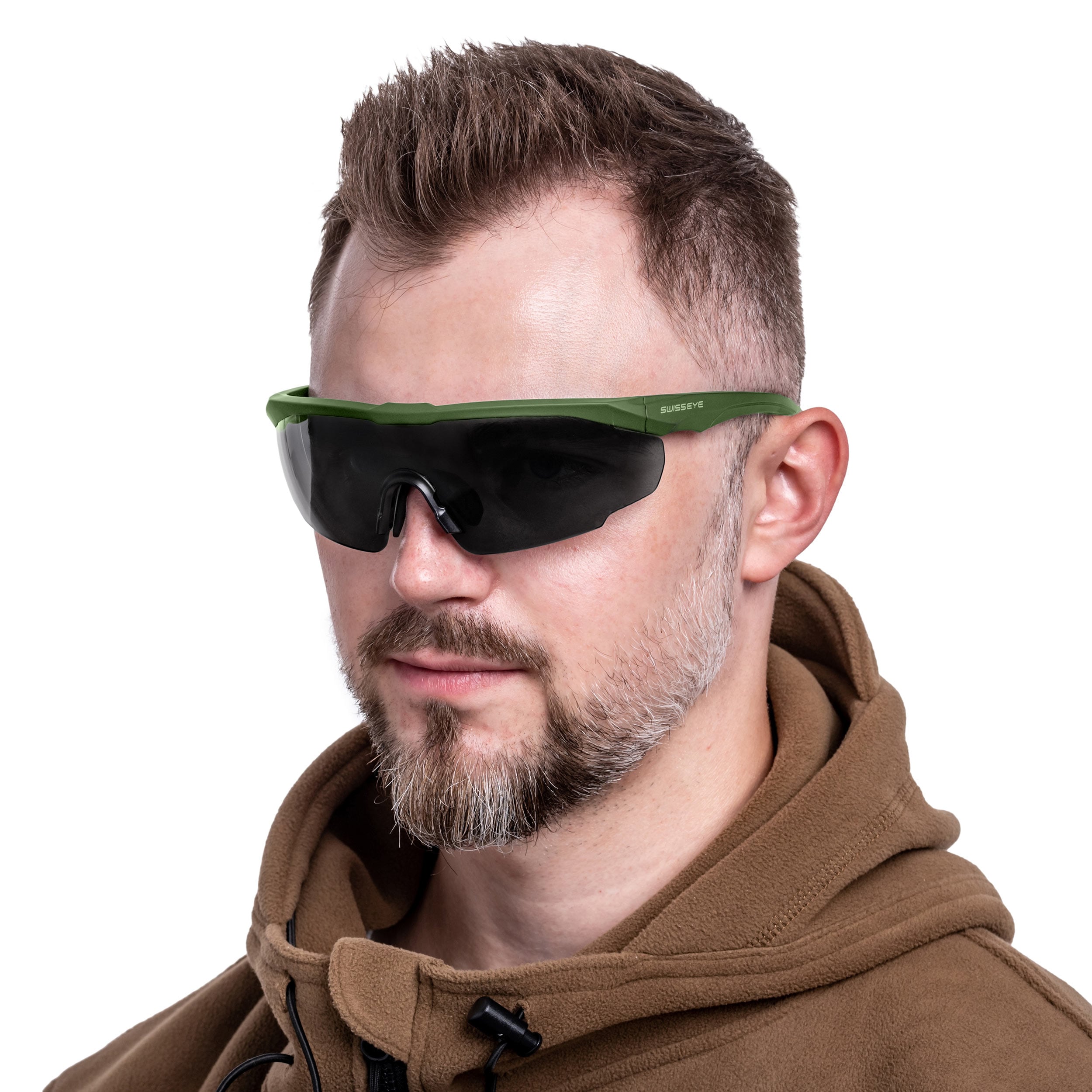 Okulary taktyczne Swiss Eye Blackhawk - Olive