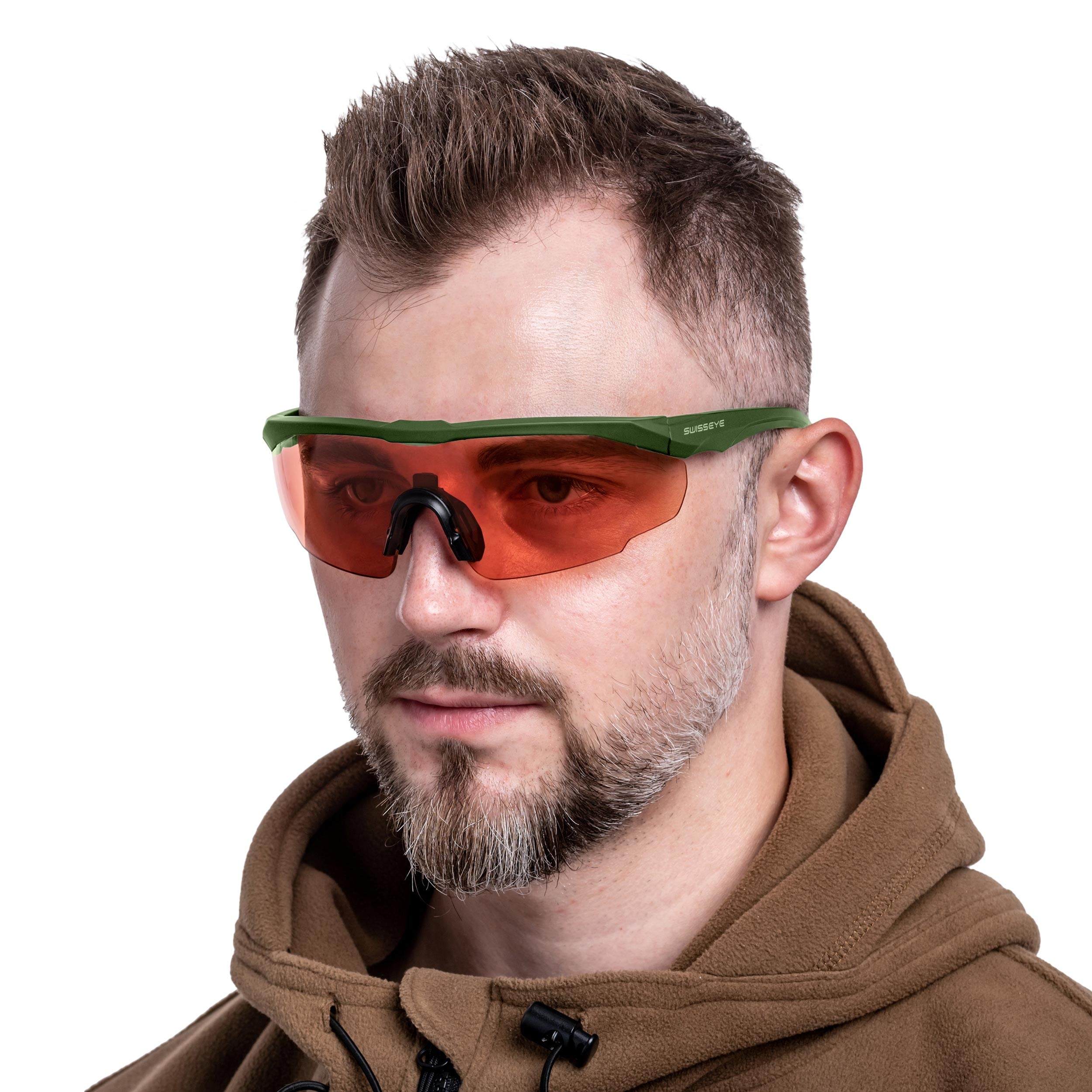 Okulary taktyczne Swiss Eye Blackhawk - Olive