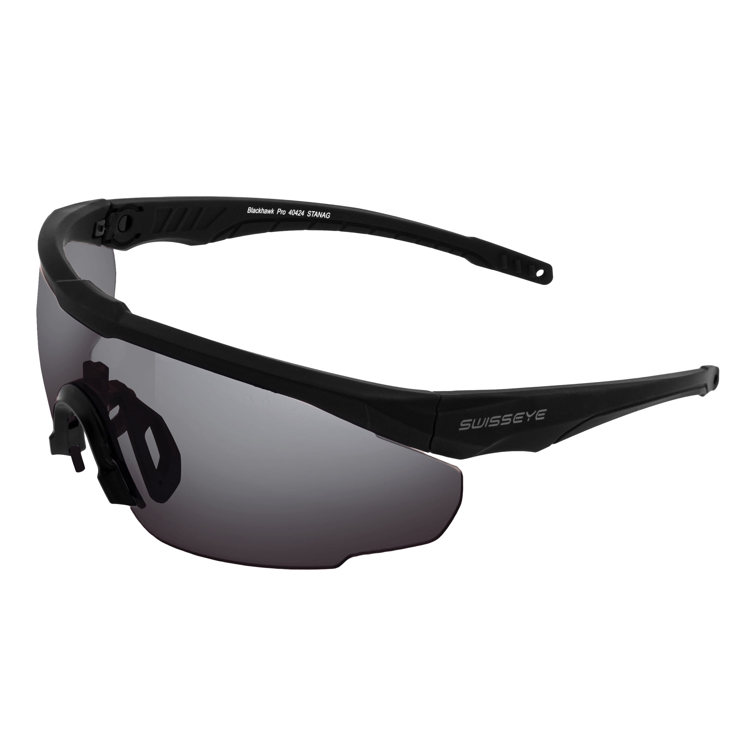 Okulary taktyczne Swiss Eye Blackhawk Pro - Black