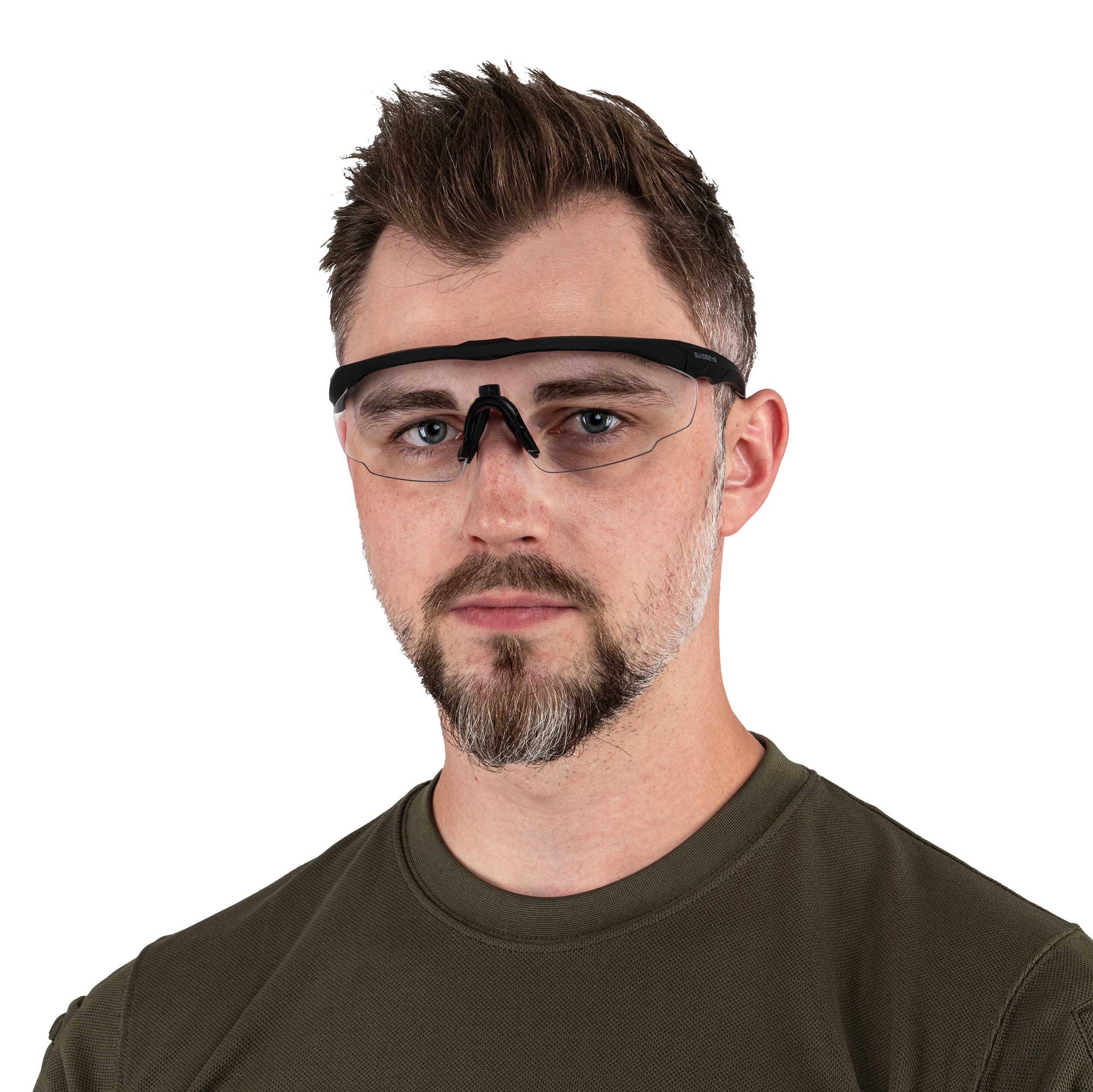 Okulary taktyczne Swiss Eye Blackhawk Pro - Black