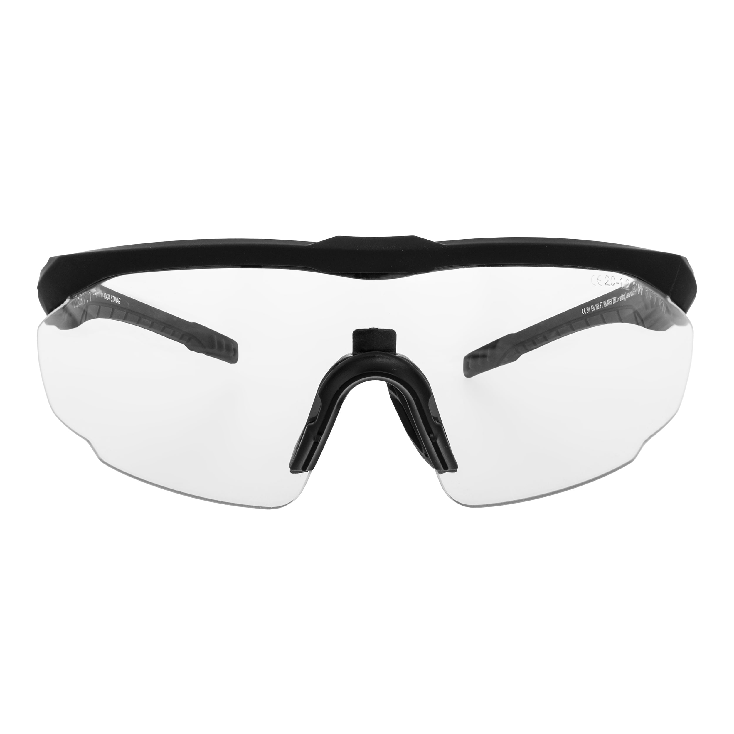Okulary taktyczne Swiss Eye Blackhawk Pro - Black