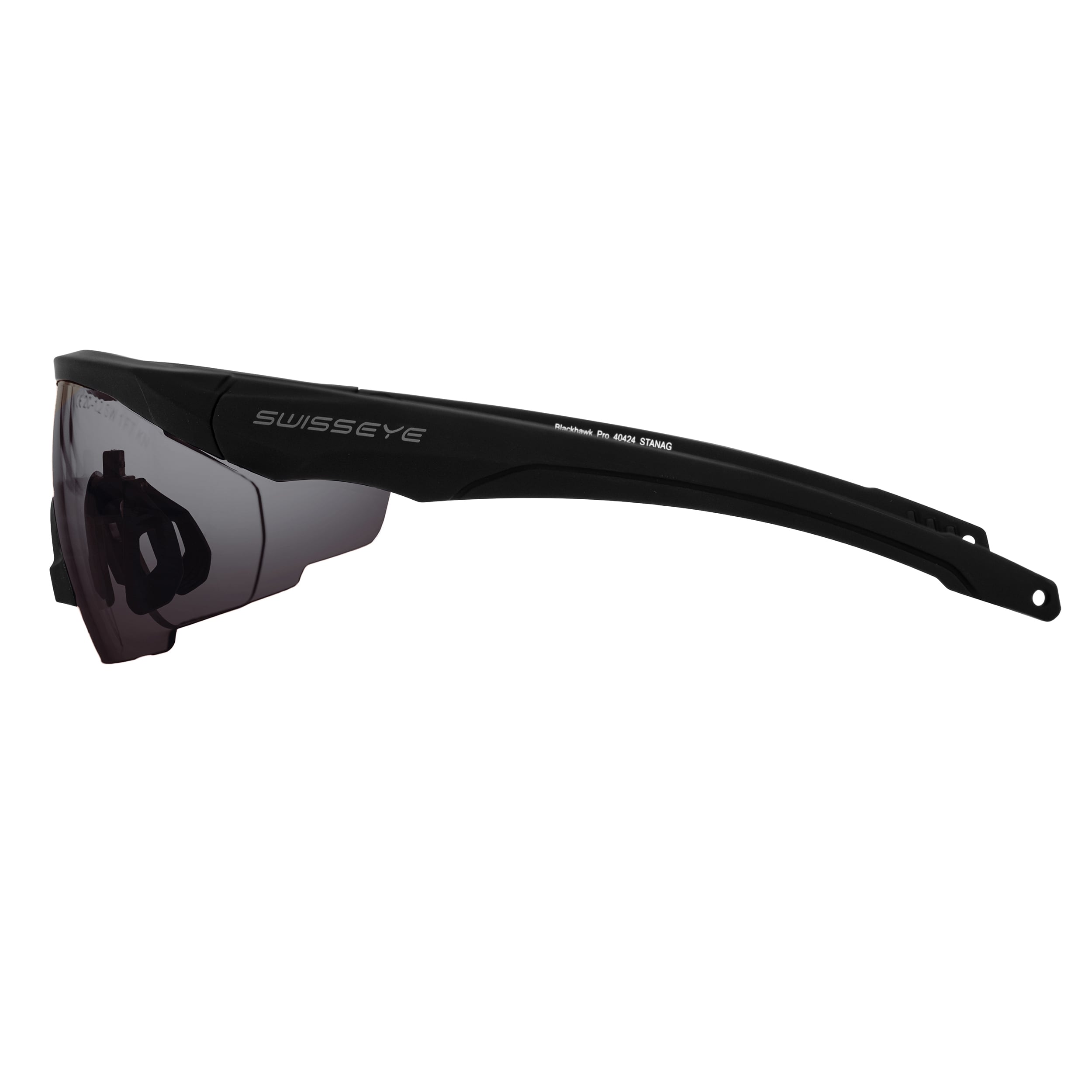 Okulary taktyczne Swiss Eye Blackhawk Pro - Black