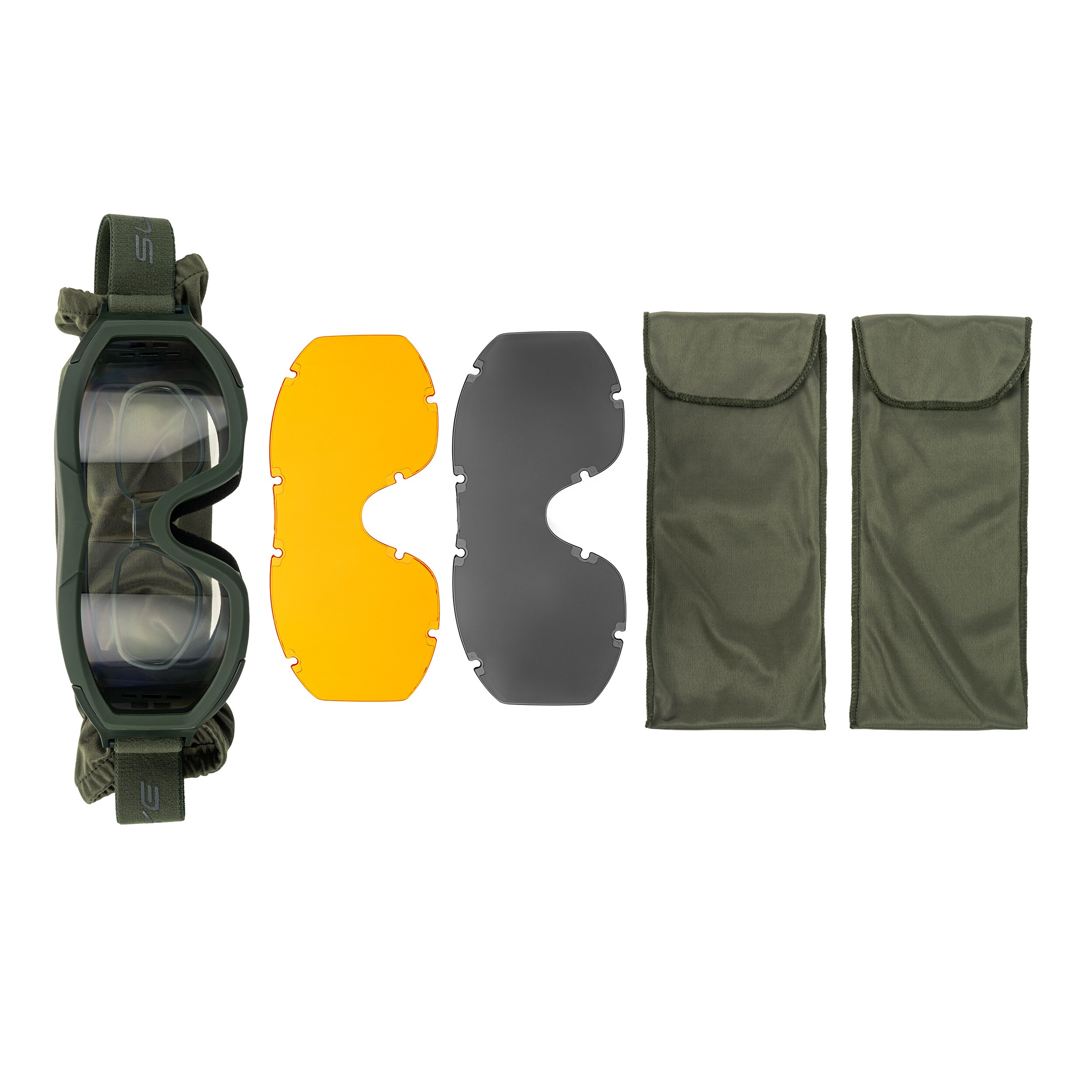 Тактичні окуляри Swiss Eye F-Tac - Olive