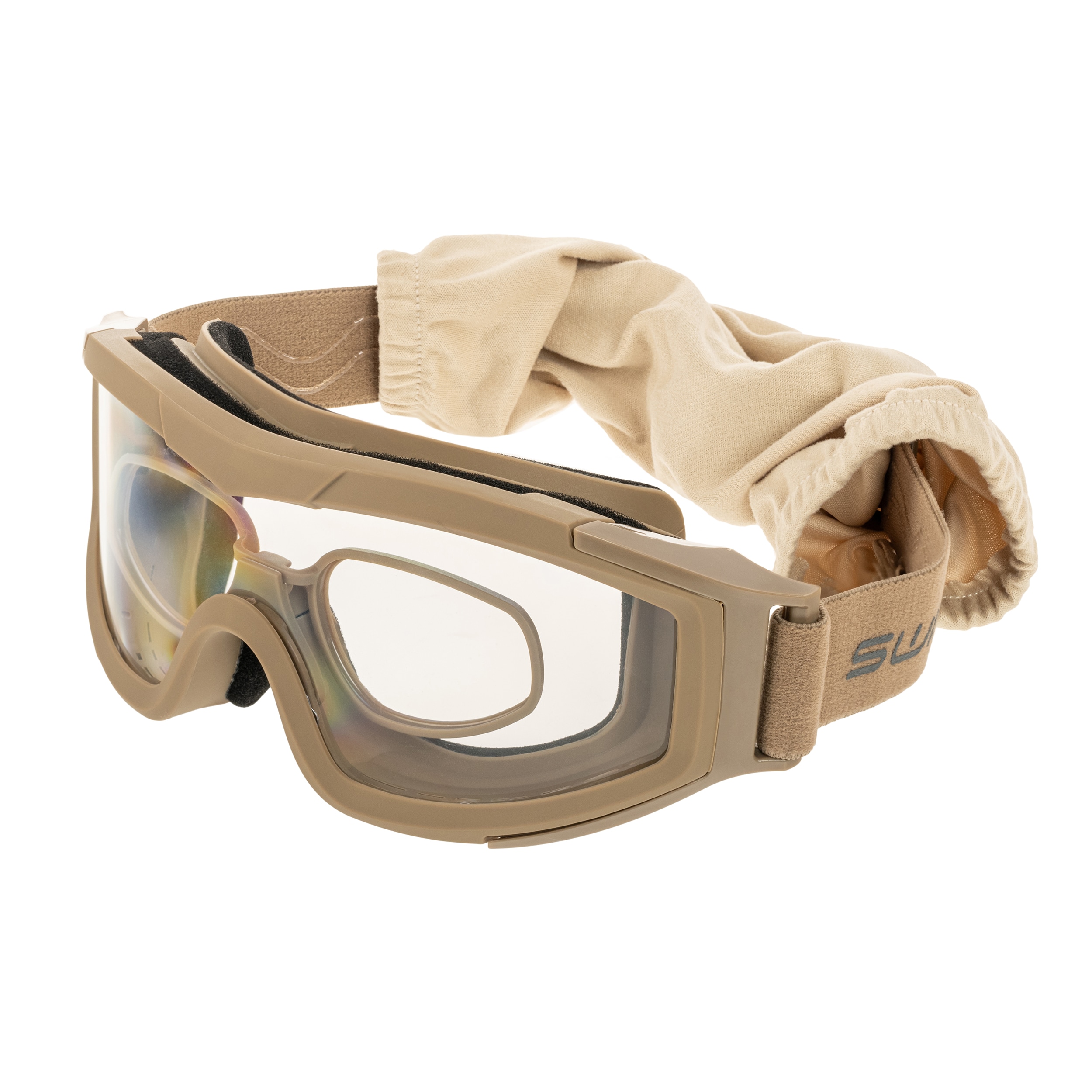 Тактичні окуляри-маска Swiss Eye F-Tac - Coyote