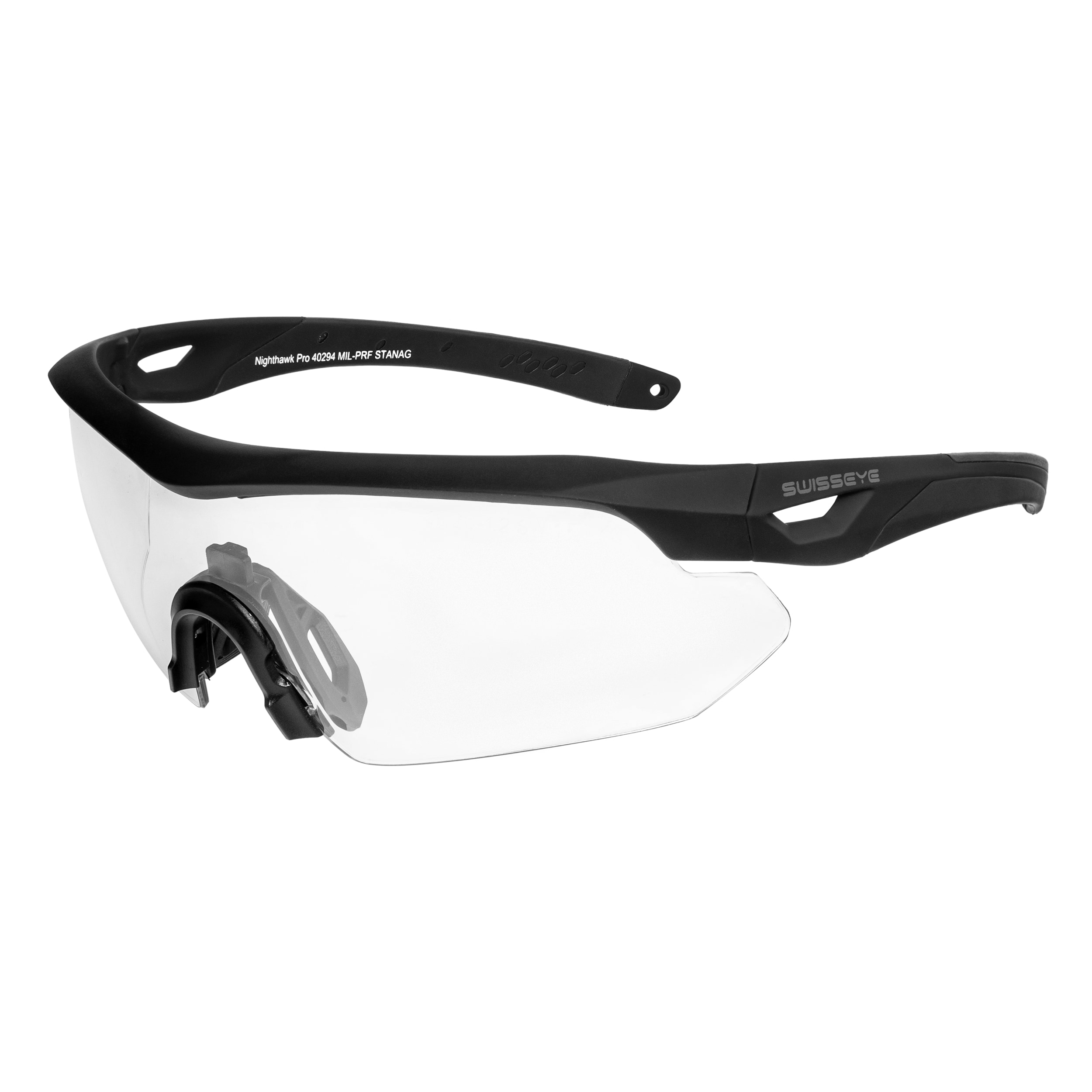 Okulary taktyczne Swiss Eye Nighthawk Pro - Black