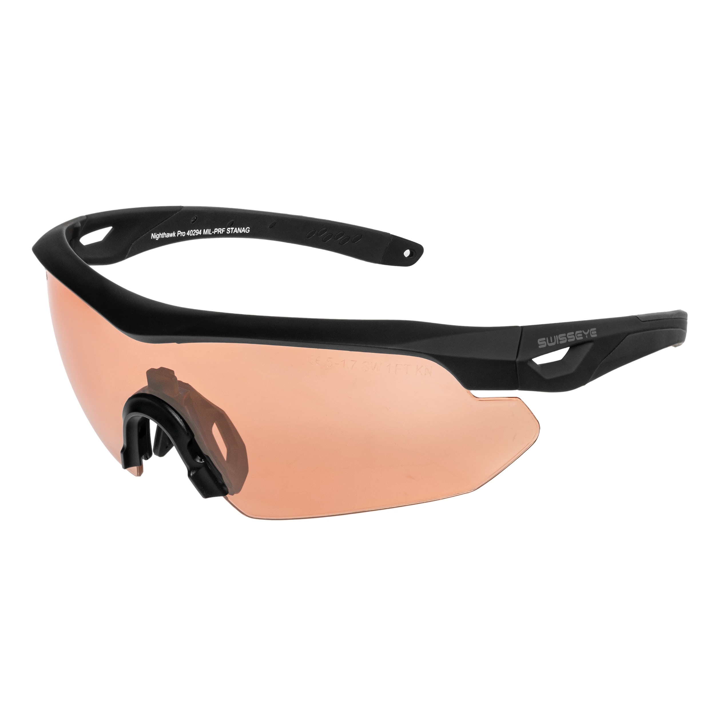 Okulary taktyczne Swiss Eye Nighthawk Pro - Black