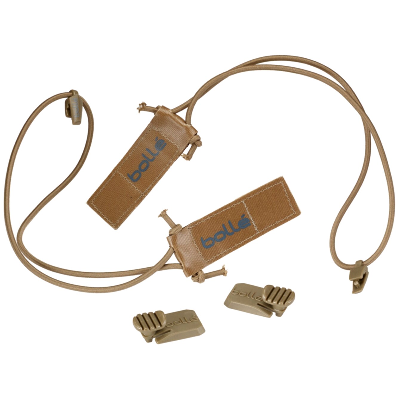Montaż na hełm Bolle Combat Strap do okularów Combat/gogli X810 - Tan
