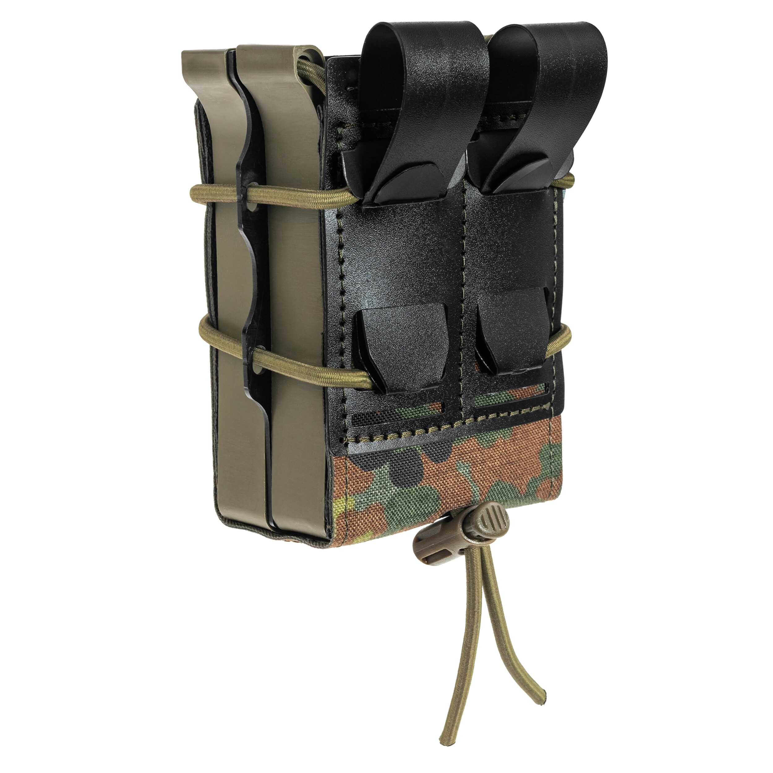 Подвійний гвинтівковий підсумок Templar's Gear для магазинів AR/AK Rifle Pouch - Flecktarn