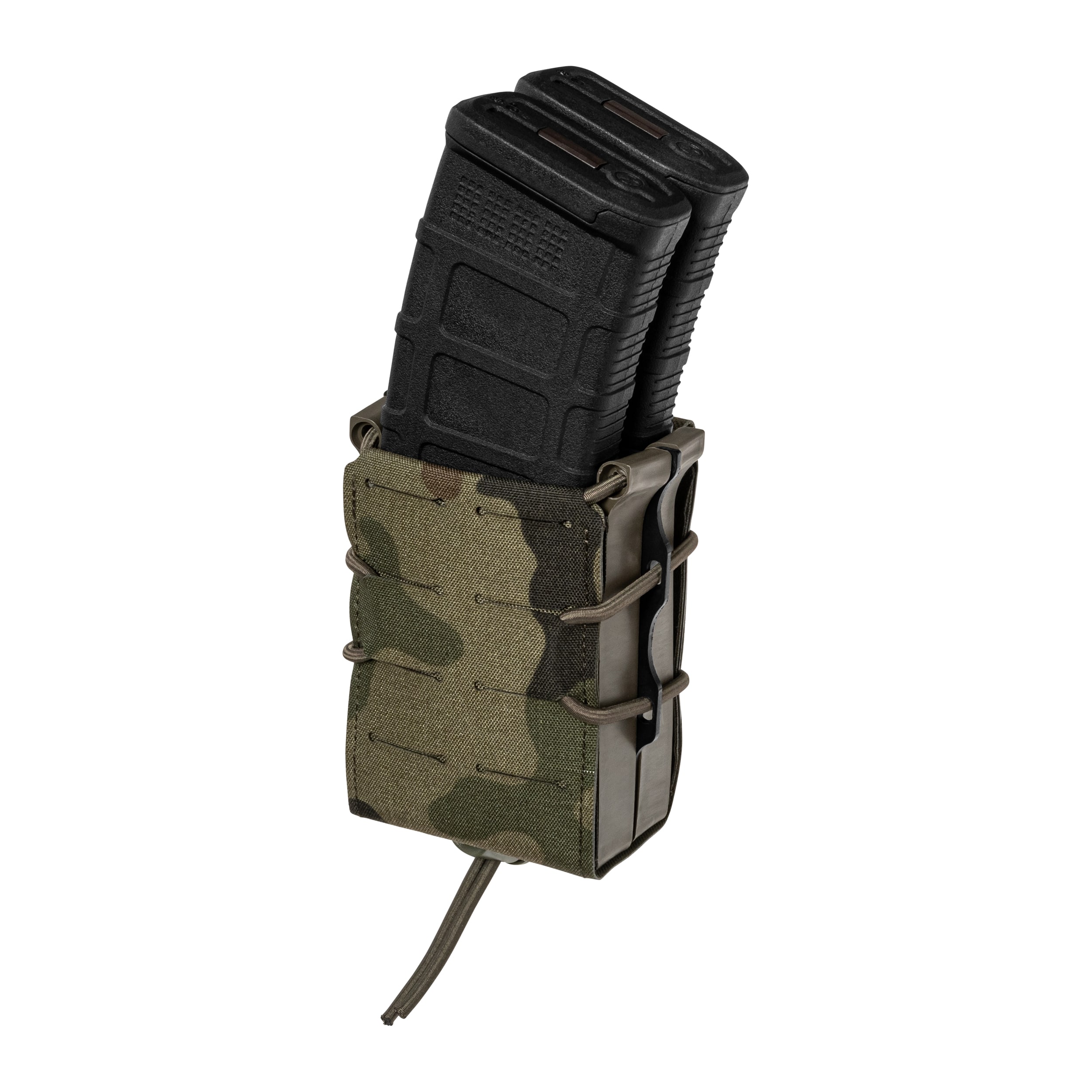 Podwójna ładownica karabinowa Templar's Gear na magazynki AR/AK Rifle Pouch - wz.93 Pantera PL Woodland