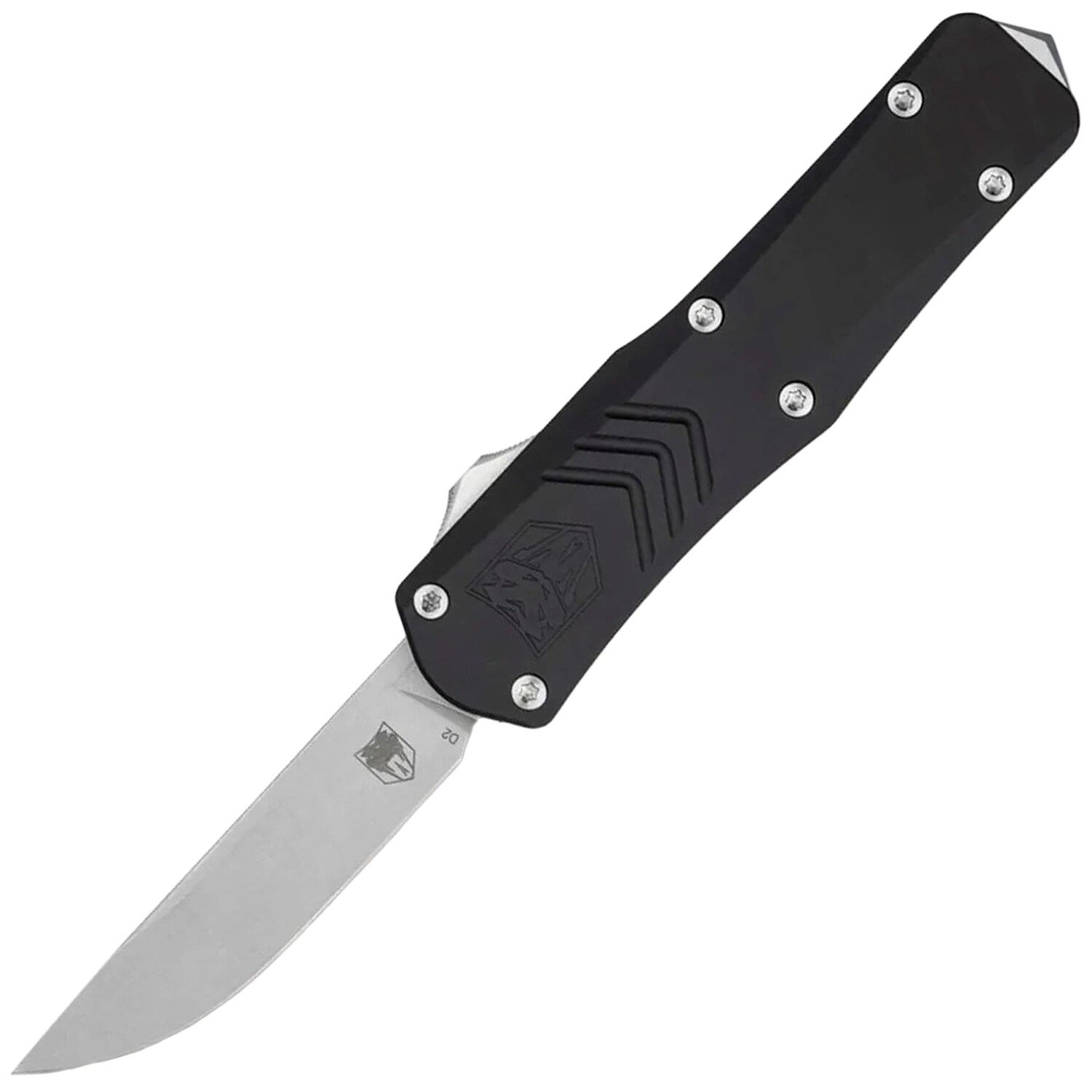 Nóż sprężynowy CobraTec Medium FS-X Gen.2 Drop-Point - Black