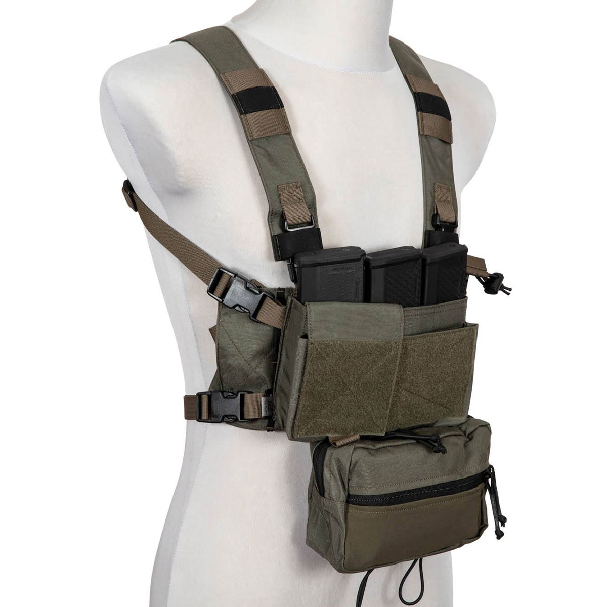 Kamizelka taktyczna Chest Rig TwinFalcons MK3 Premium Set - Ranger Green
