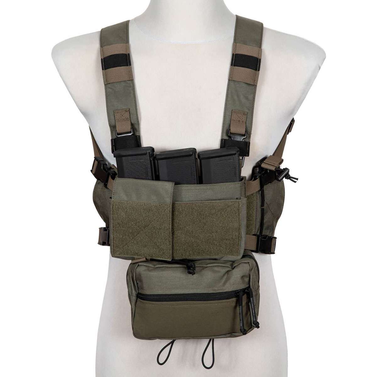 Kamizelka taktyczna Chest Rig TwinFalcons MK3 Premium Set - Ranger Green