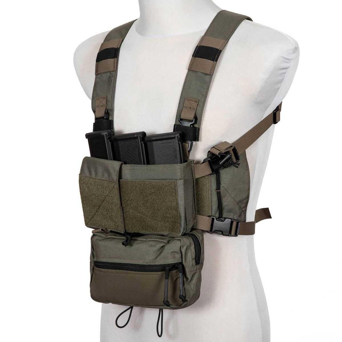 Kamizelka taktyczna Chest Rig TwinFalcons MK3 Premium Set - Ranger Green