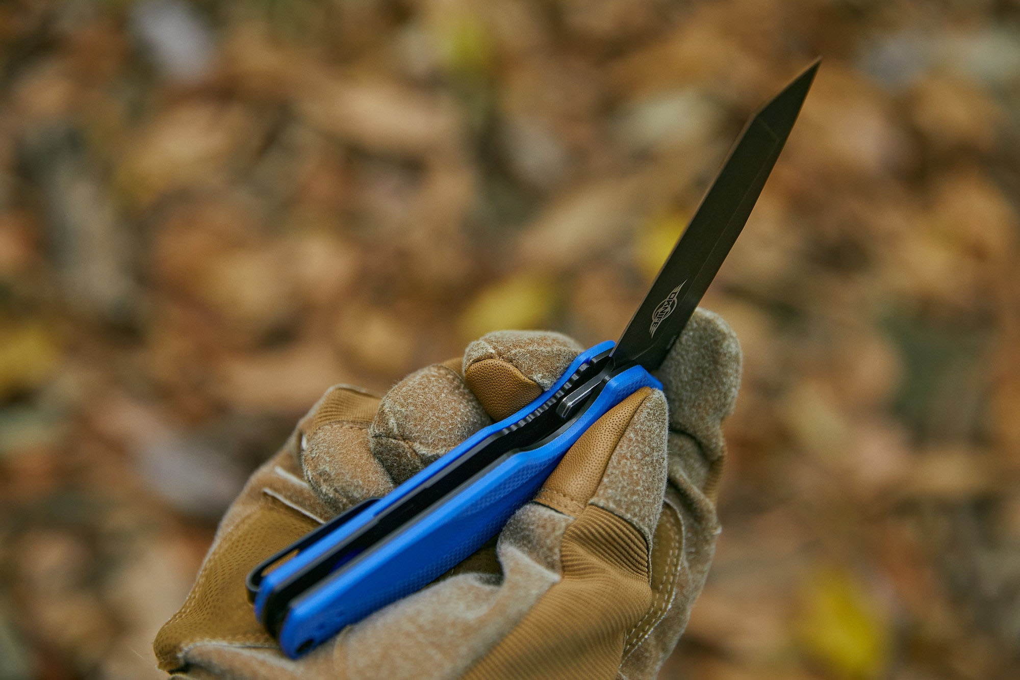 Складаний ніж Oknife Ratel Blue - нержавіюча сталь 154CM