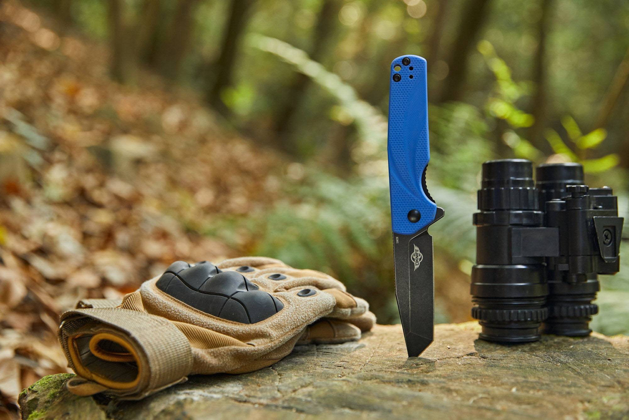 Складаний ніж Oknife Ratel Blue - нержавіюча сталь 154CM