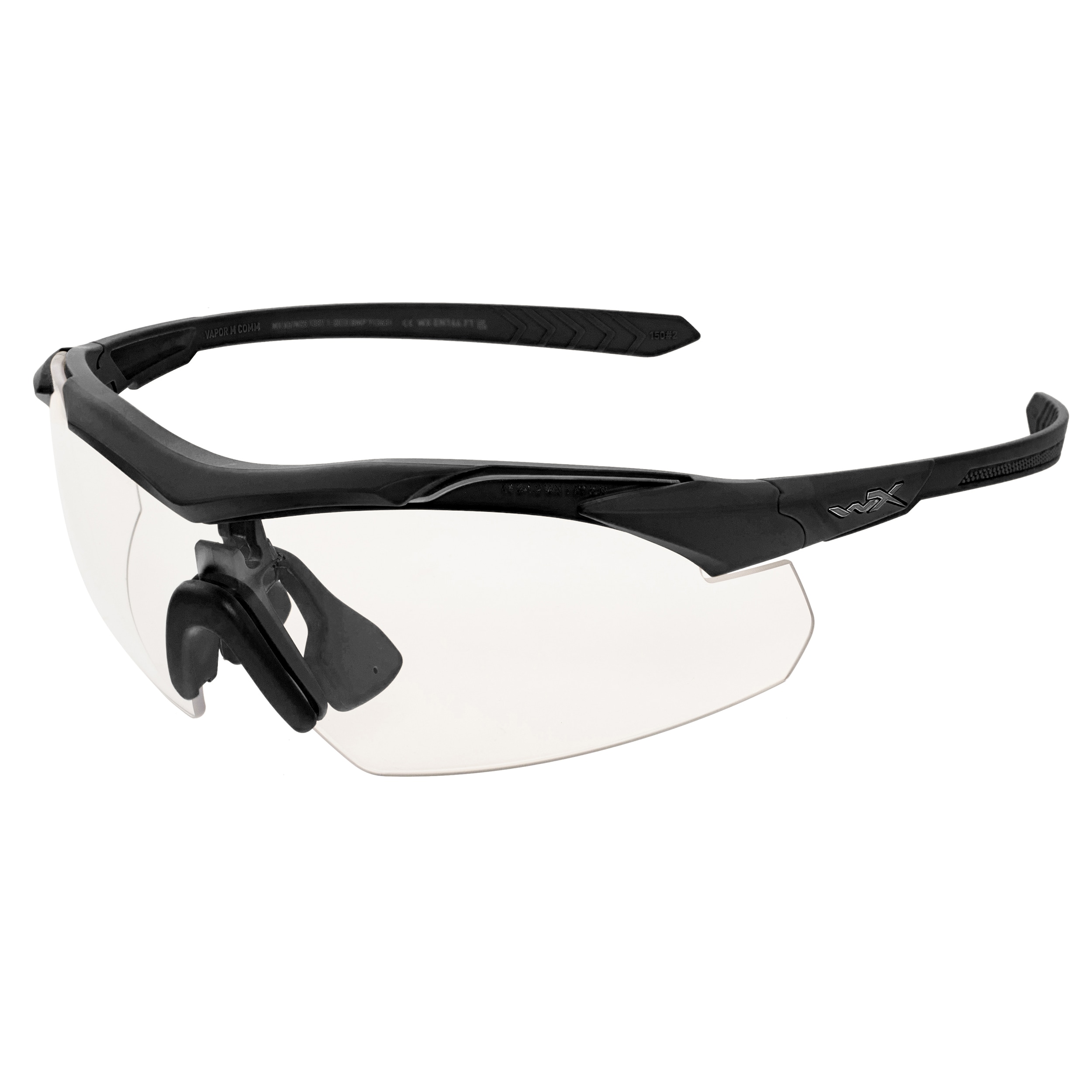 Тактичні окуляри Wiley X Vapor Comm 2.5 Set 3in1 - Matte Black