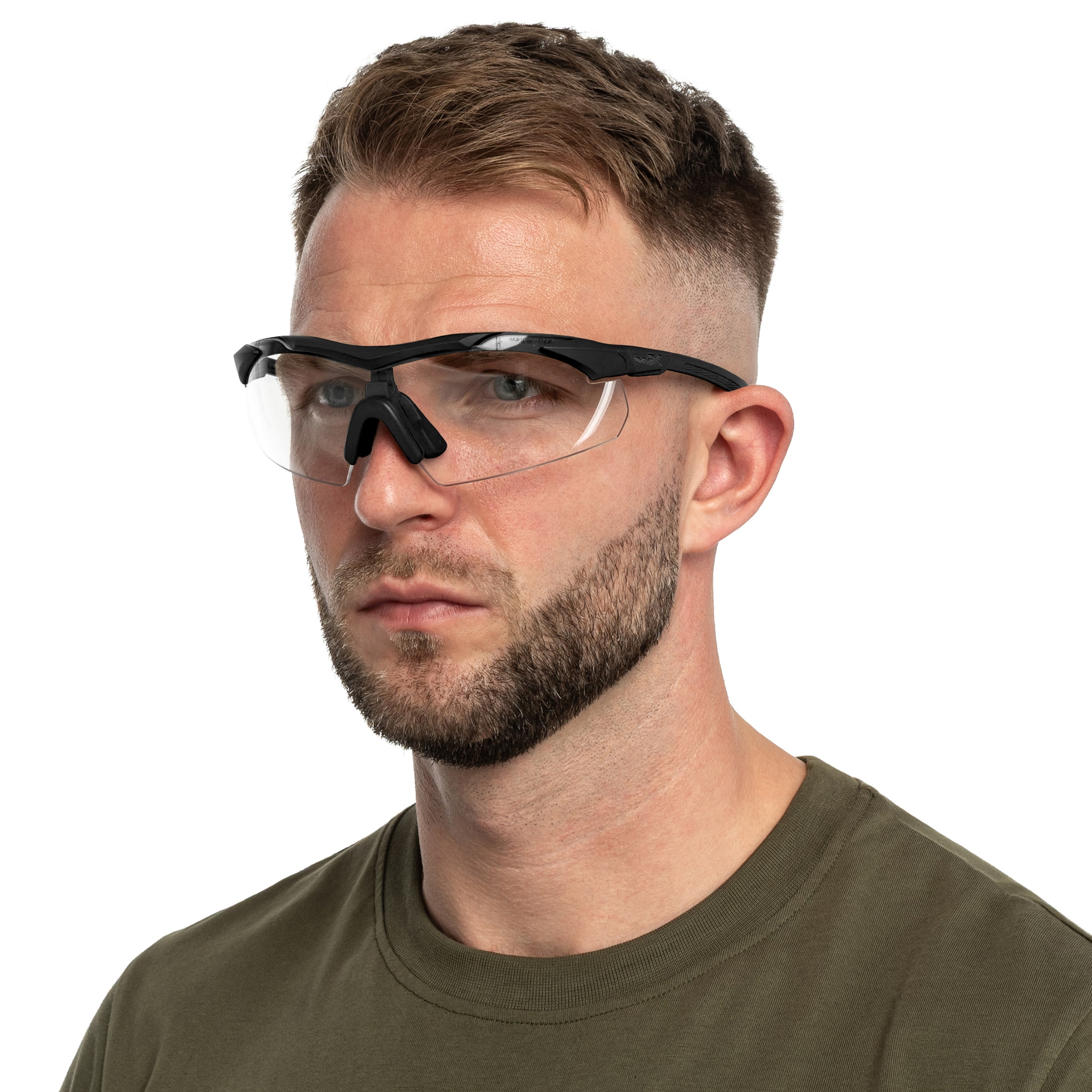 Тактичні окуляри Wiley X Vapor Comm 2.5 Set 3in1 - Matte Black