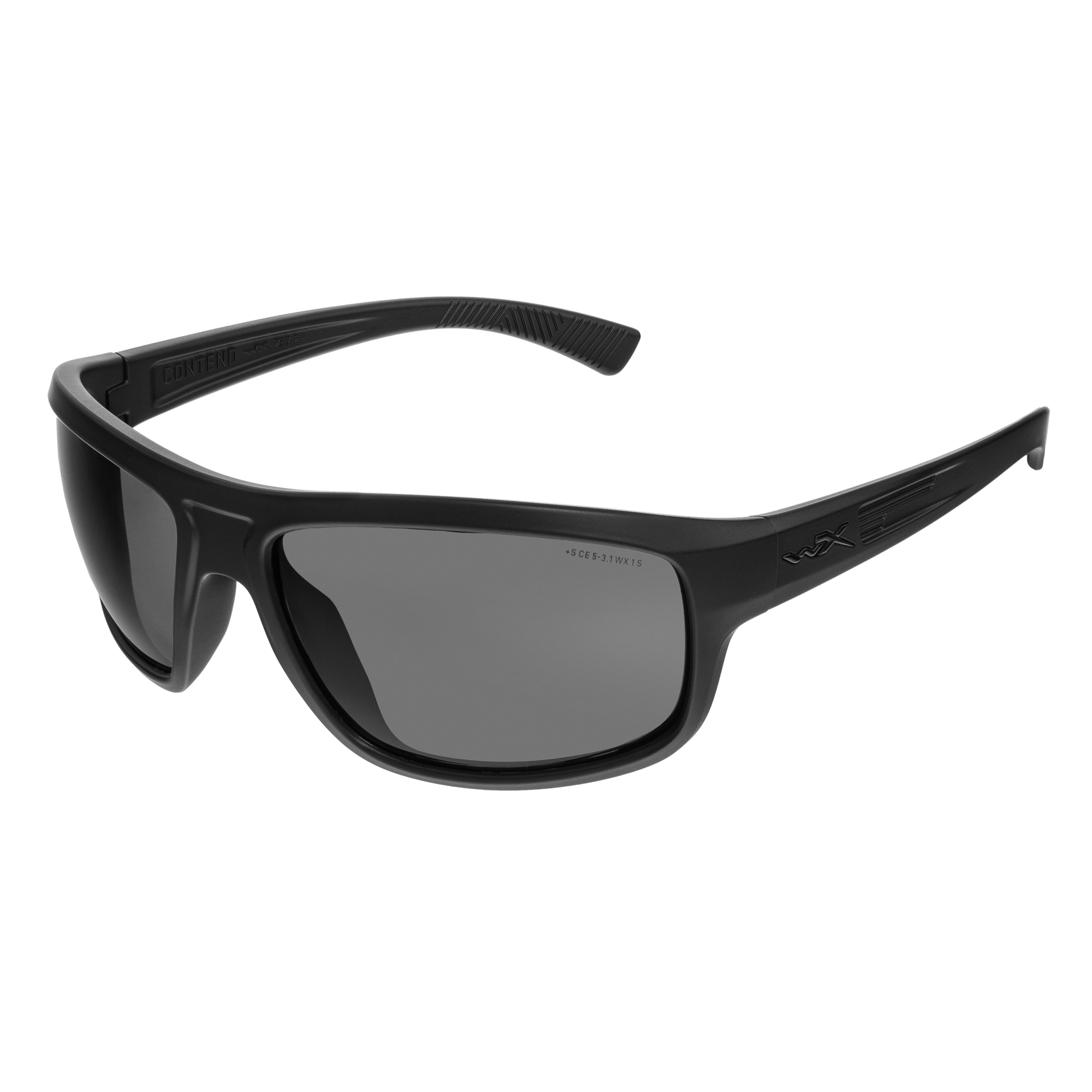 Okulary taktyczne Wiley X Contend - Grey/Matte Black