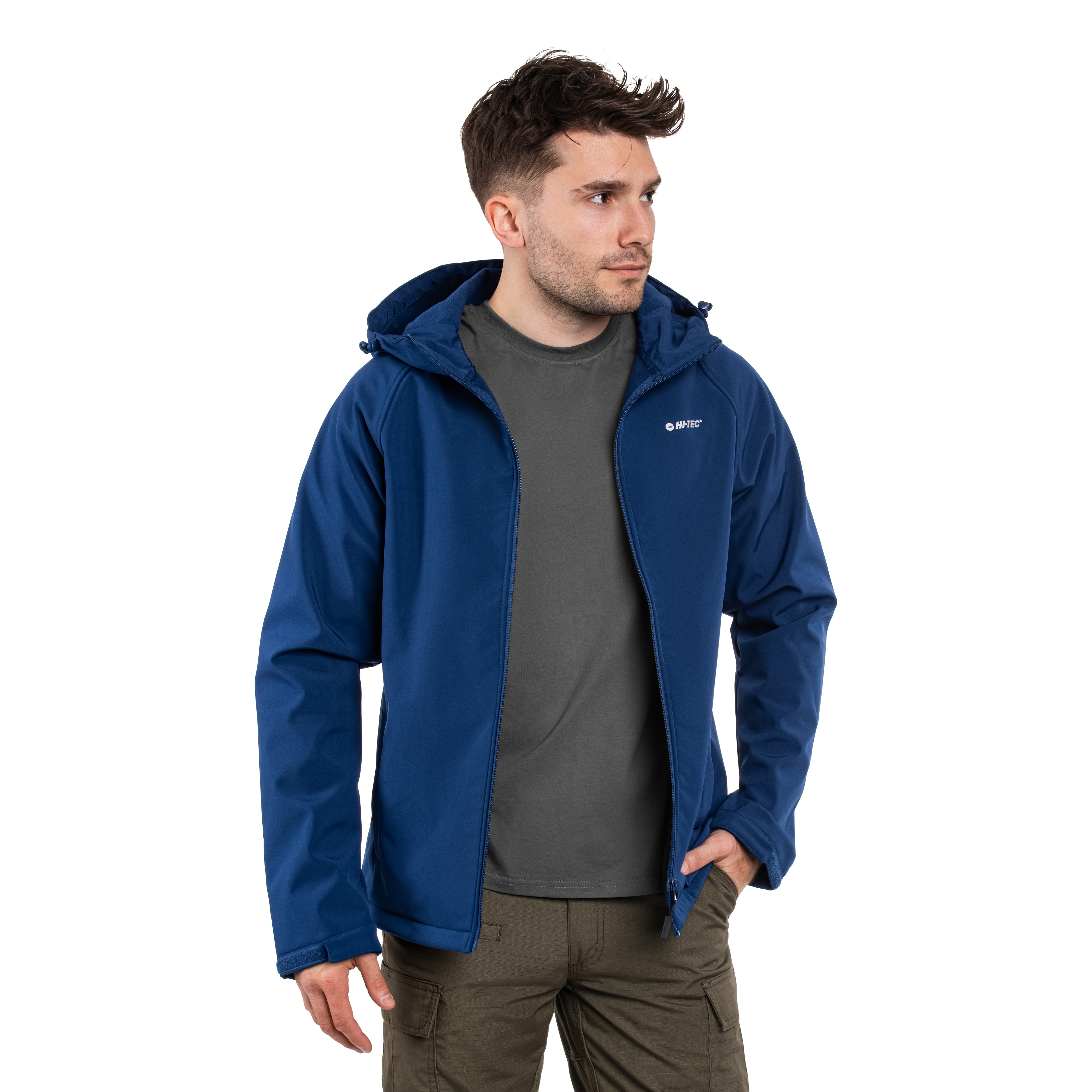 Kurtka Hi-Tec Softshell Neti II - Blue