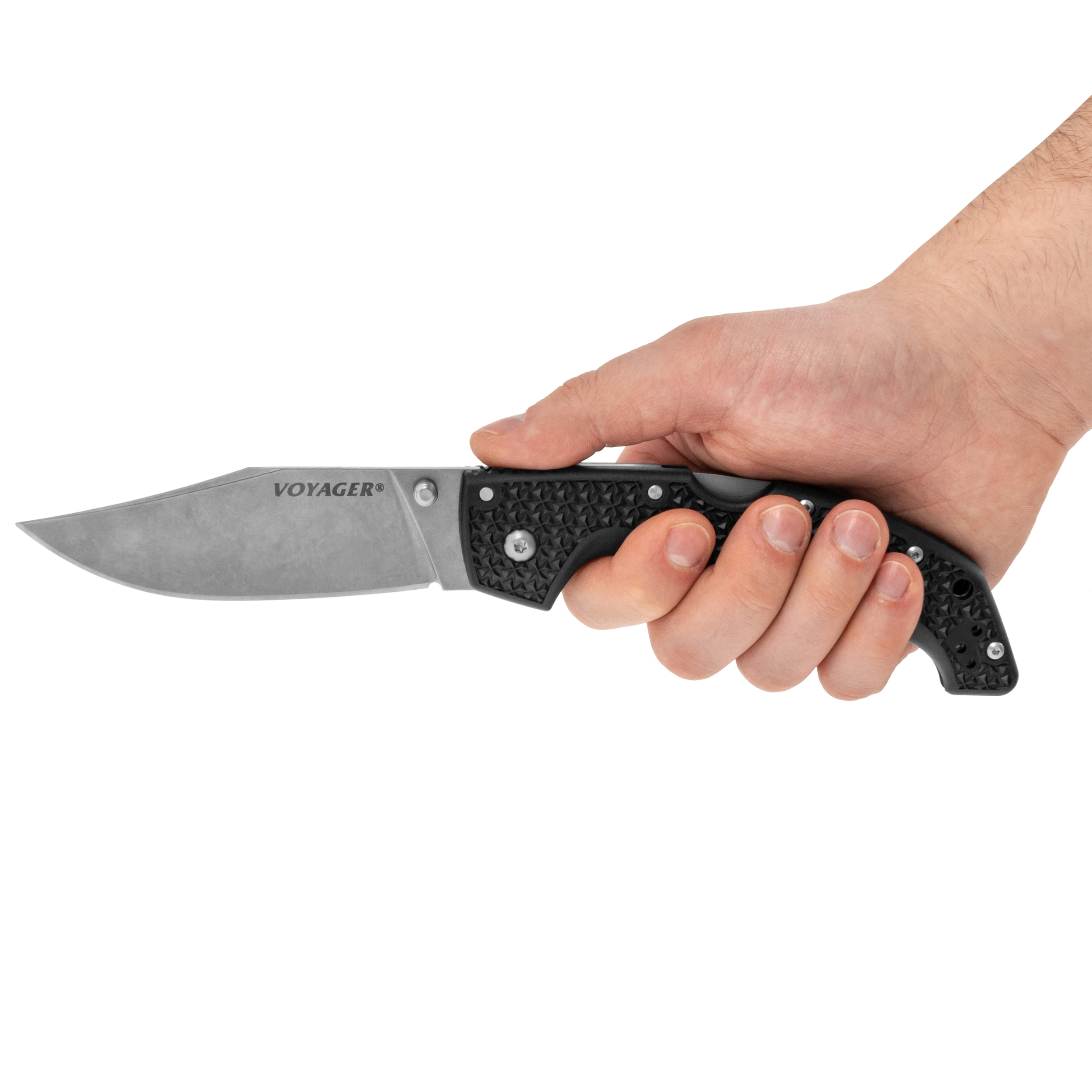 Складаний ніж Cold Steel Voyager Large Clip Point AUS10A
