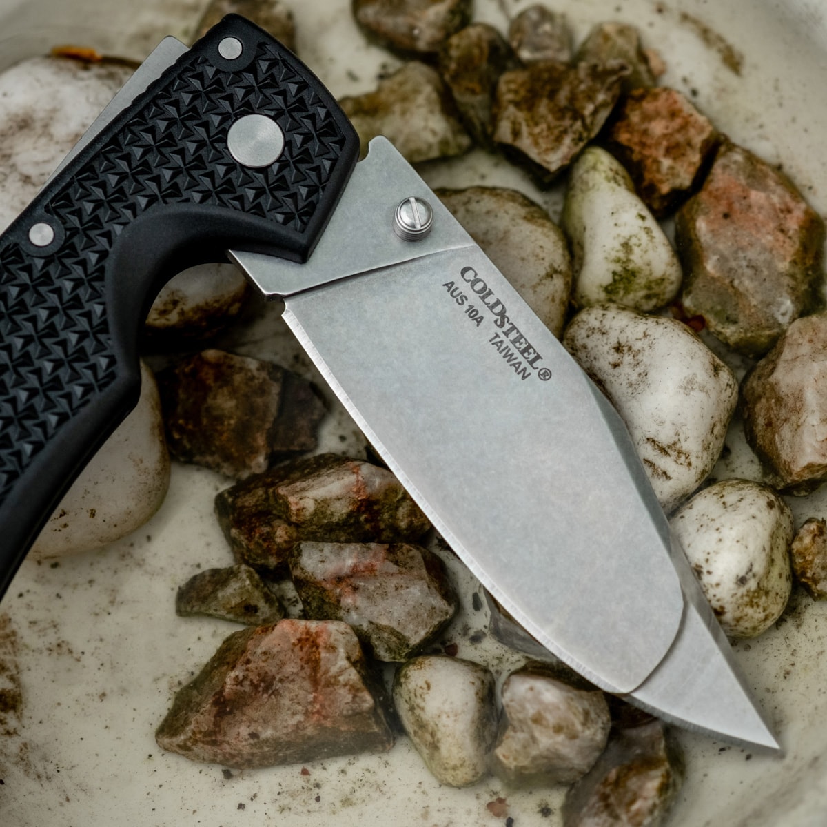 Складаний ніж Cold Steel Voyager Large Clip Point AUS10A