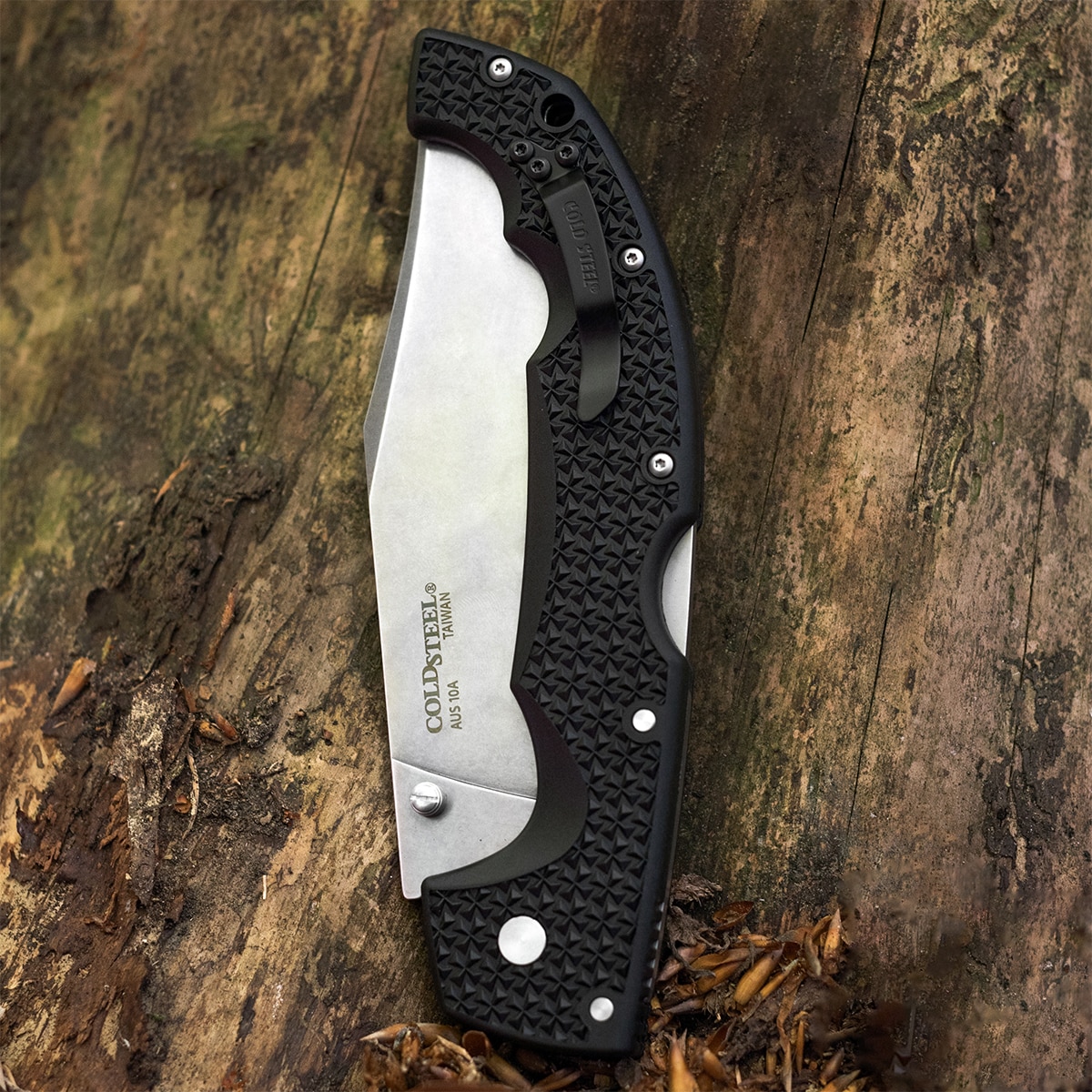 Nóż składany Cold Steel Voyager XL Clip Point AUS-10A