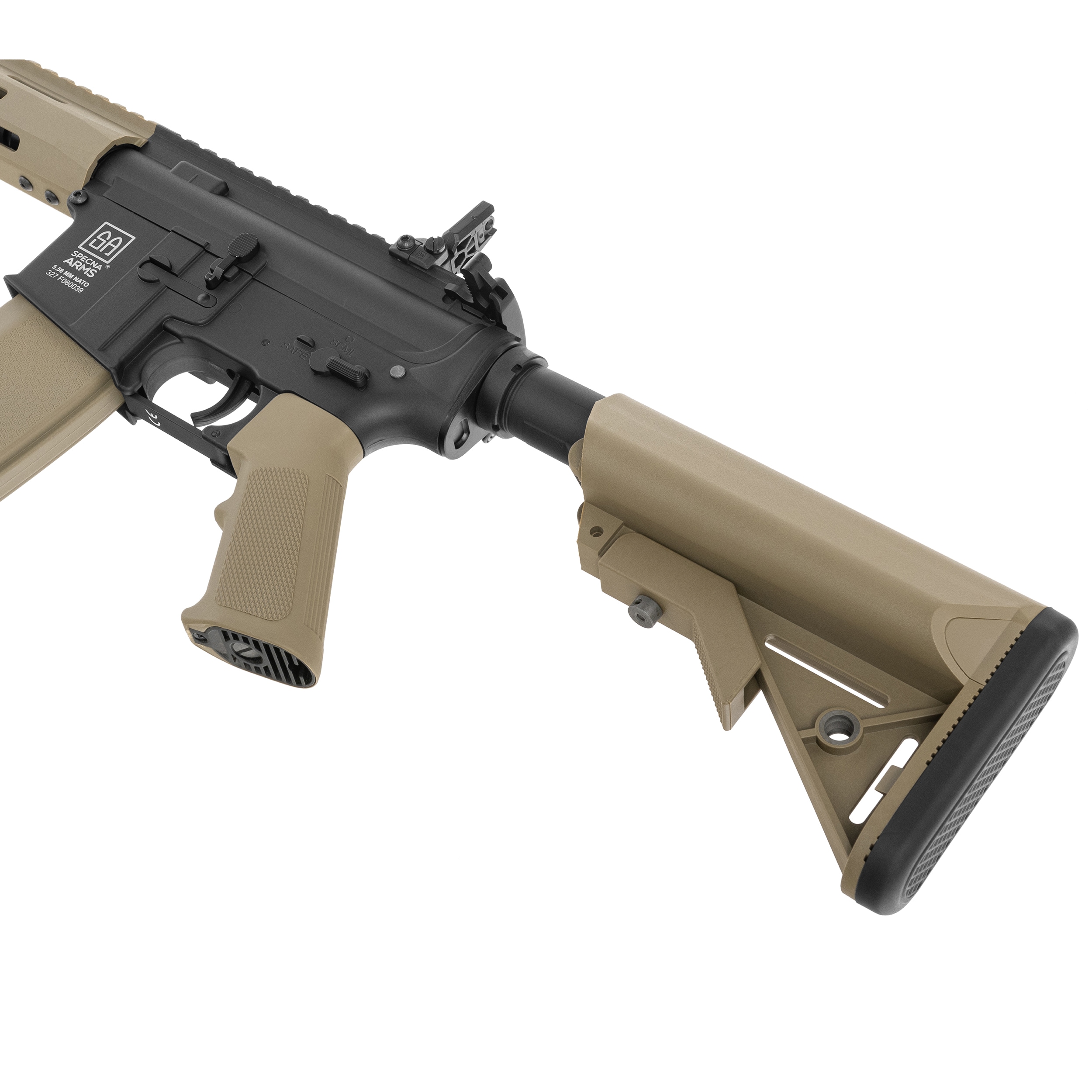 Karabinek szturmowy AEG Specna Arms SA-F03 Flex Gate X-ASR - Half-Tan
