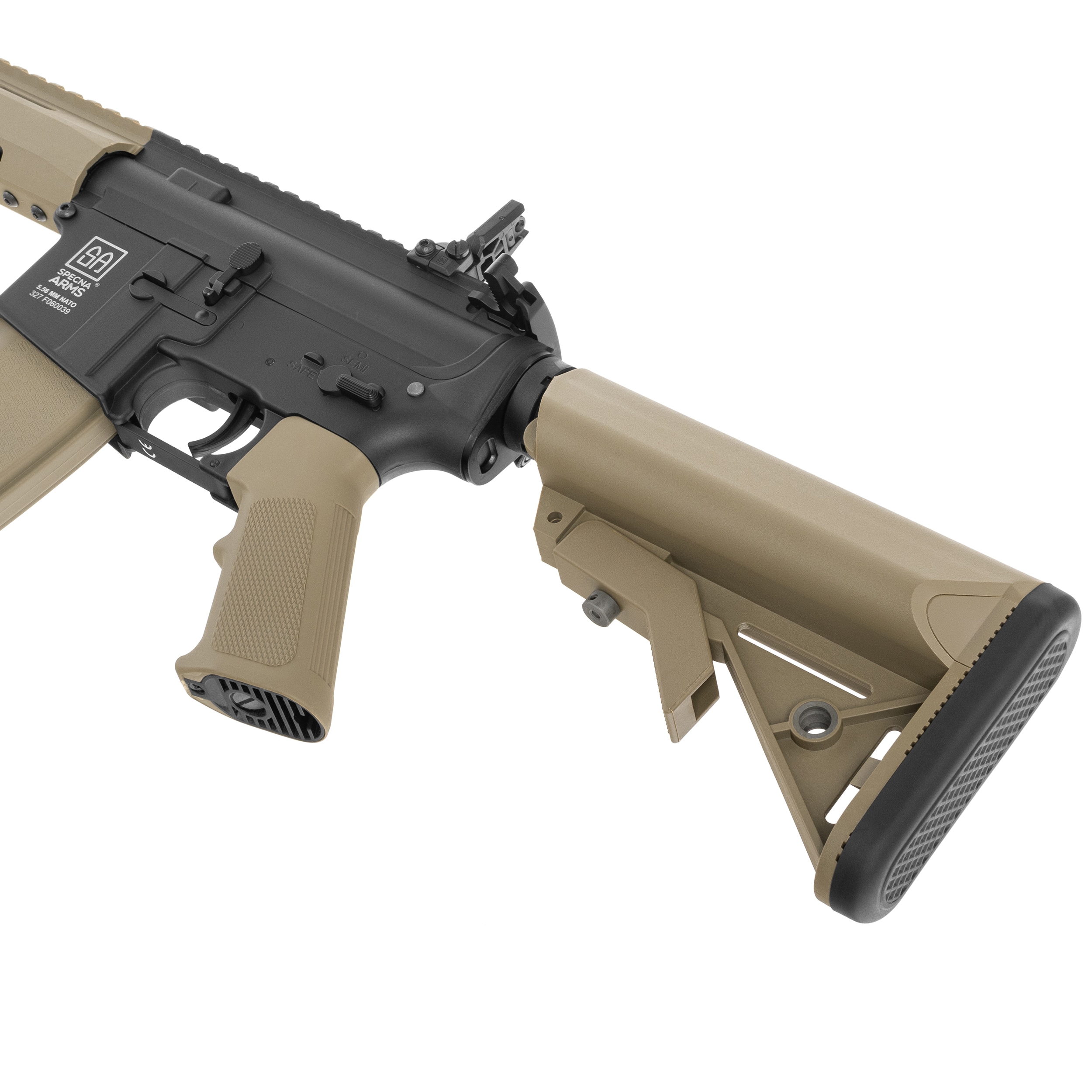 Karabinek szturmowy AEG Specna Arms SA-F03 Flex Gate X-ASR - Half-Tan