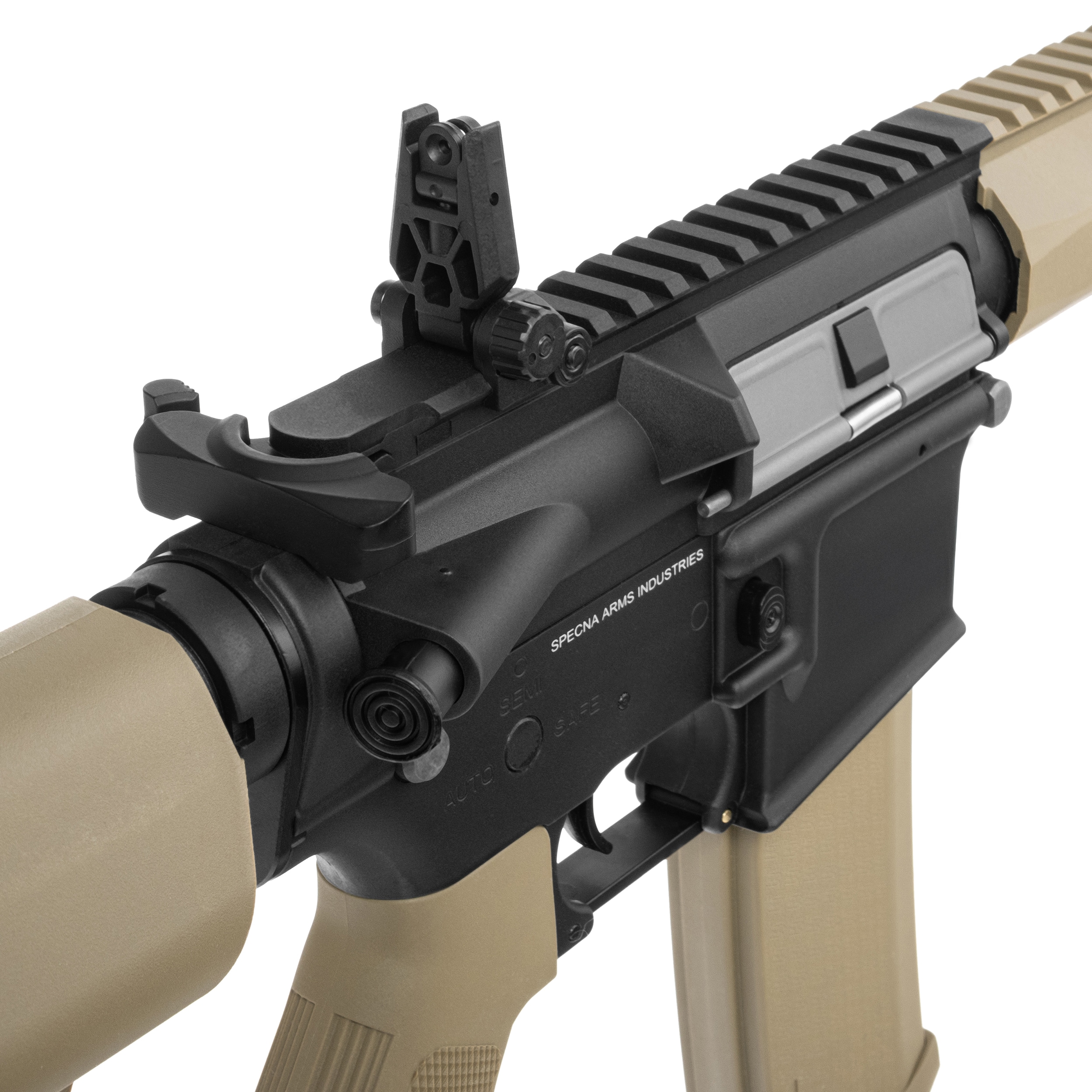 Karabinek szturmowy AEG Specna Arms SA-F03 Flex Gate X-ASR - Half-Tan