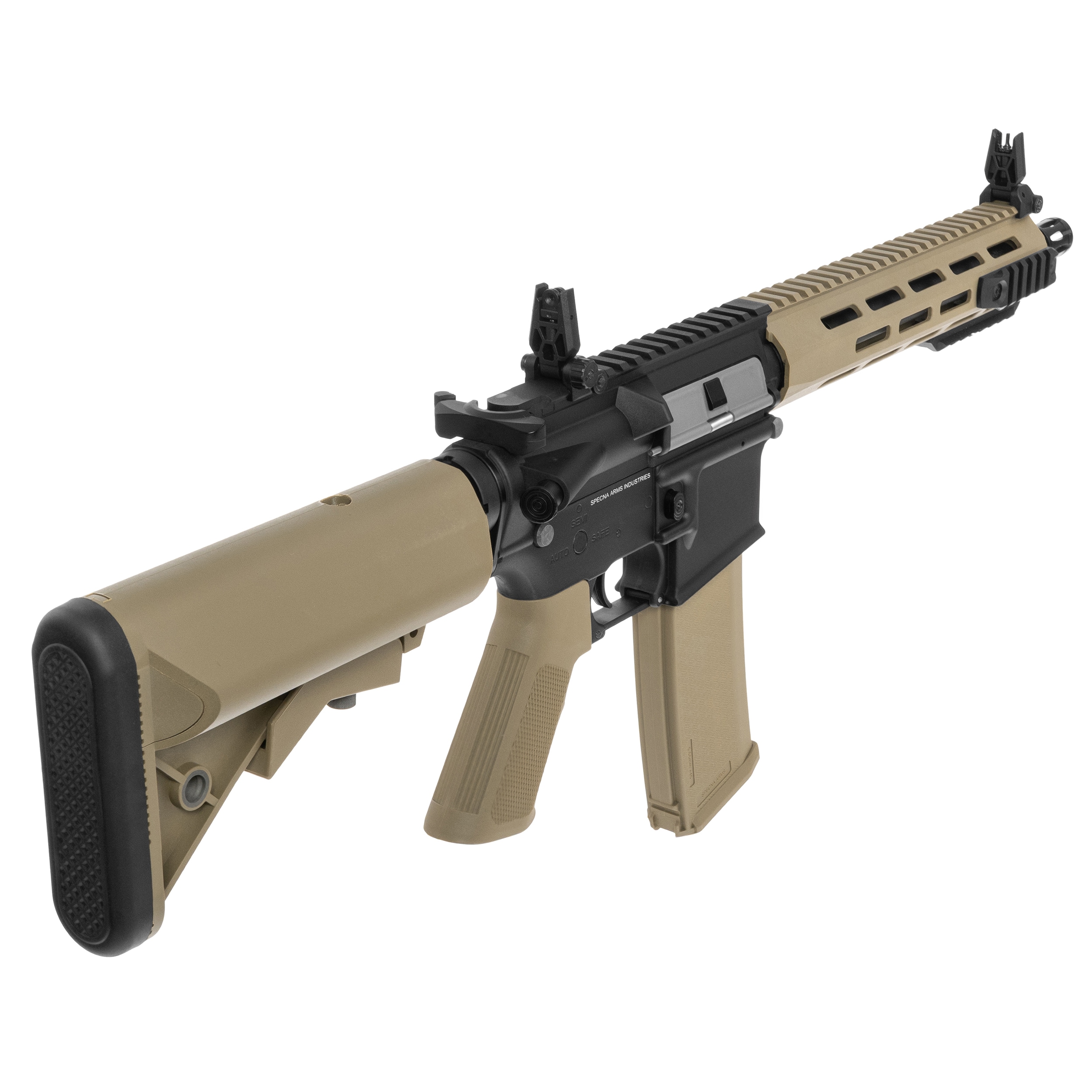 Karabinek szturmowy AEG Specna Arms SA-F03 Flex Gate X-ASR - Half-Tan