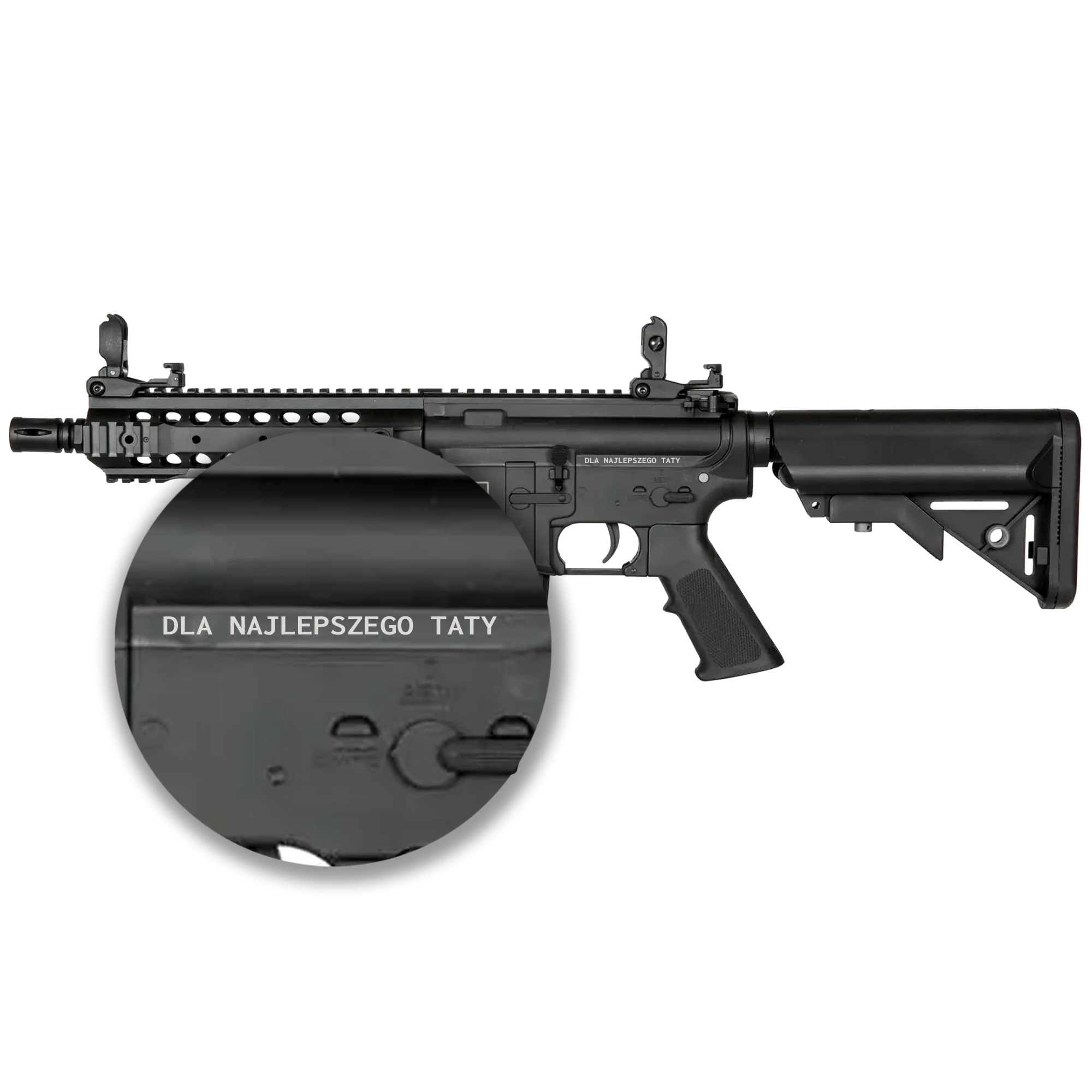 Karabinek szturmowy AEG Specna Arms SA-F01 Flex Gate X-ASR - Black