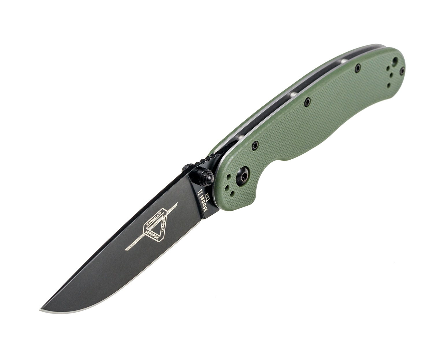 Складаний ніж Ontario Rat 2 Folder OD Green D2