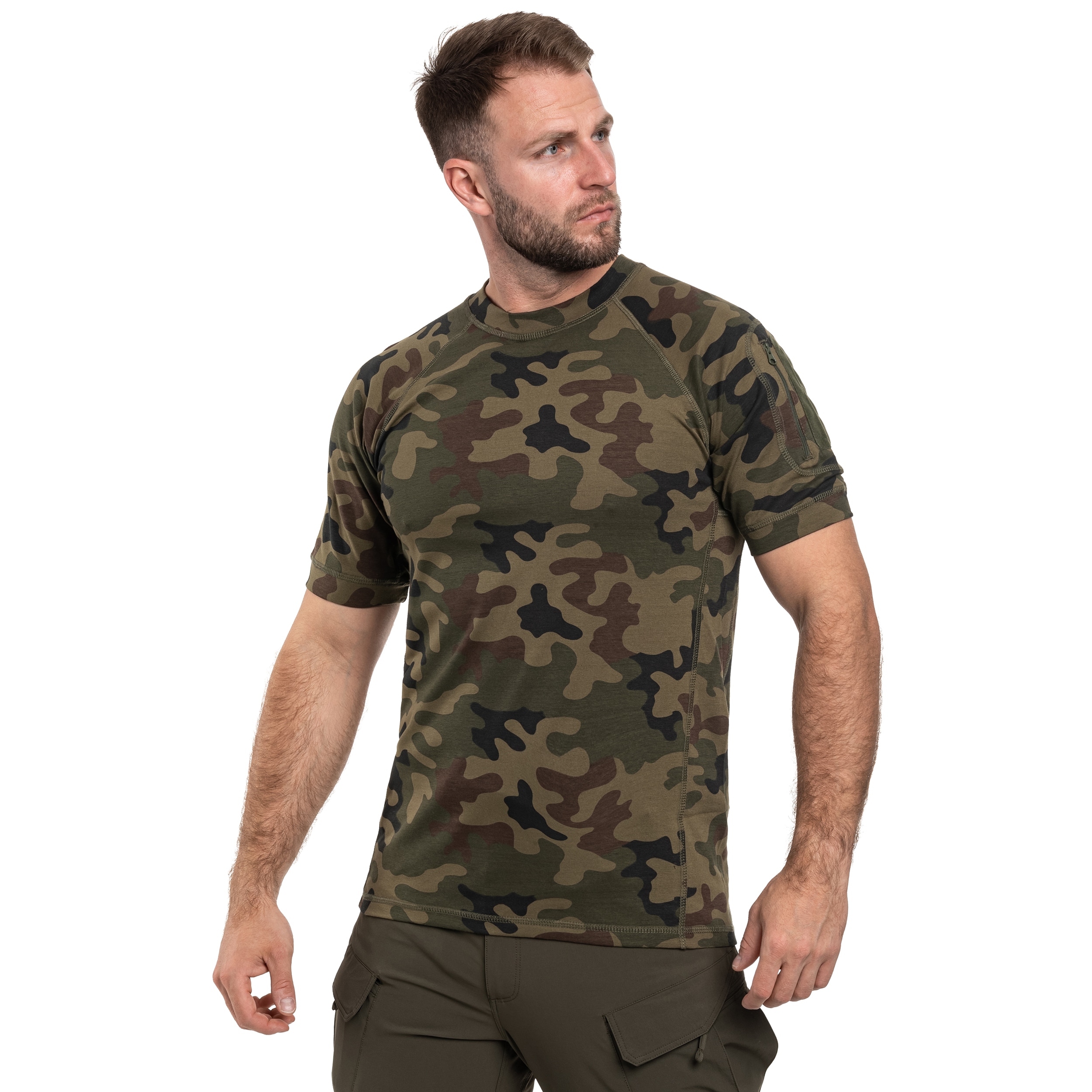 Koszulka T-shirt Texar Duty - PL Woodland