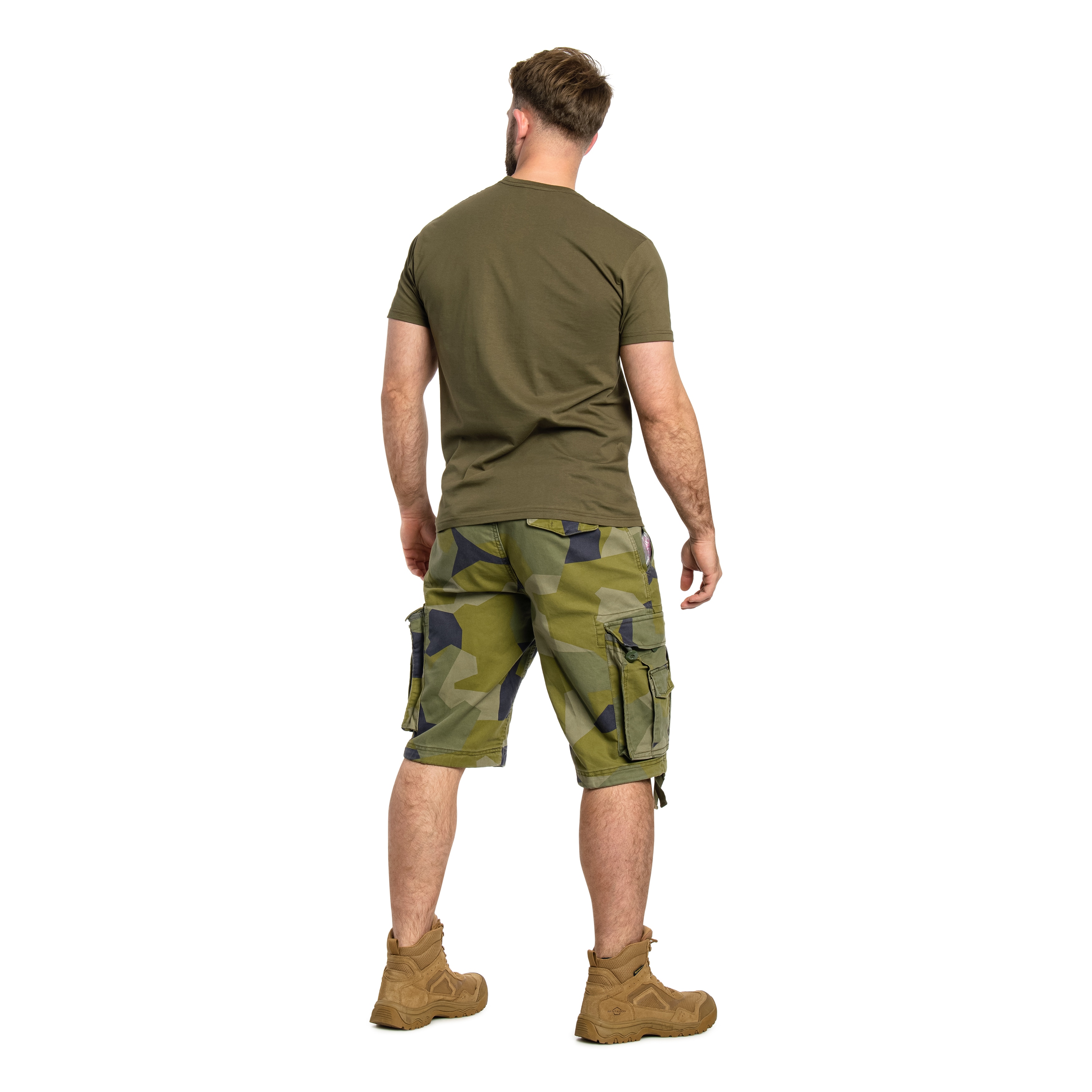 Szorty Brandit Vintage Classic - Swedish Camo