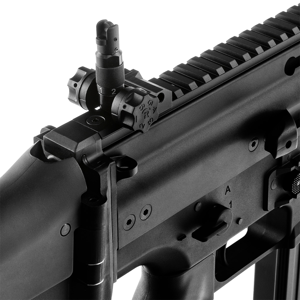 Карабін штурмовий AEG FN Herstal SCAR-H CQC - чорний