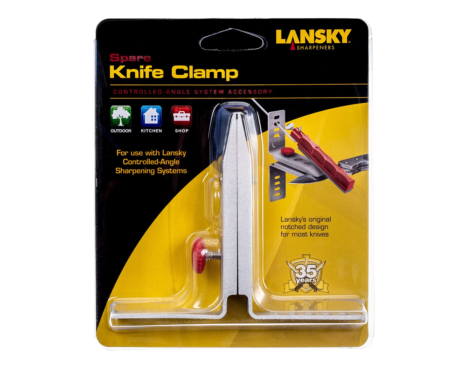 Багатокутний затискач для ножів Lansky
