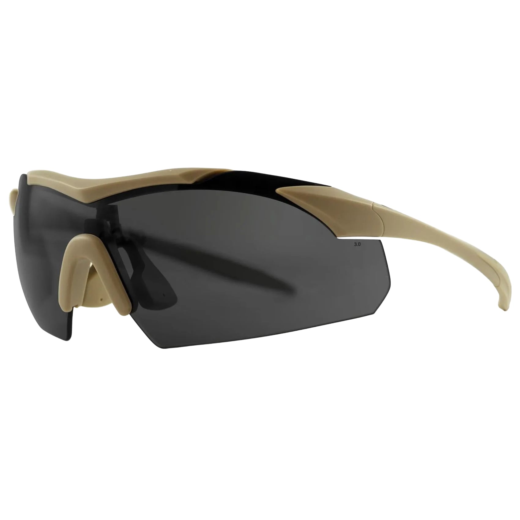 Okulary taktyczne Wiley X Vapor 2.5 Set 3in1 - Matte Tan